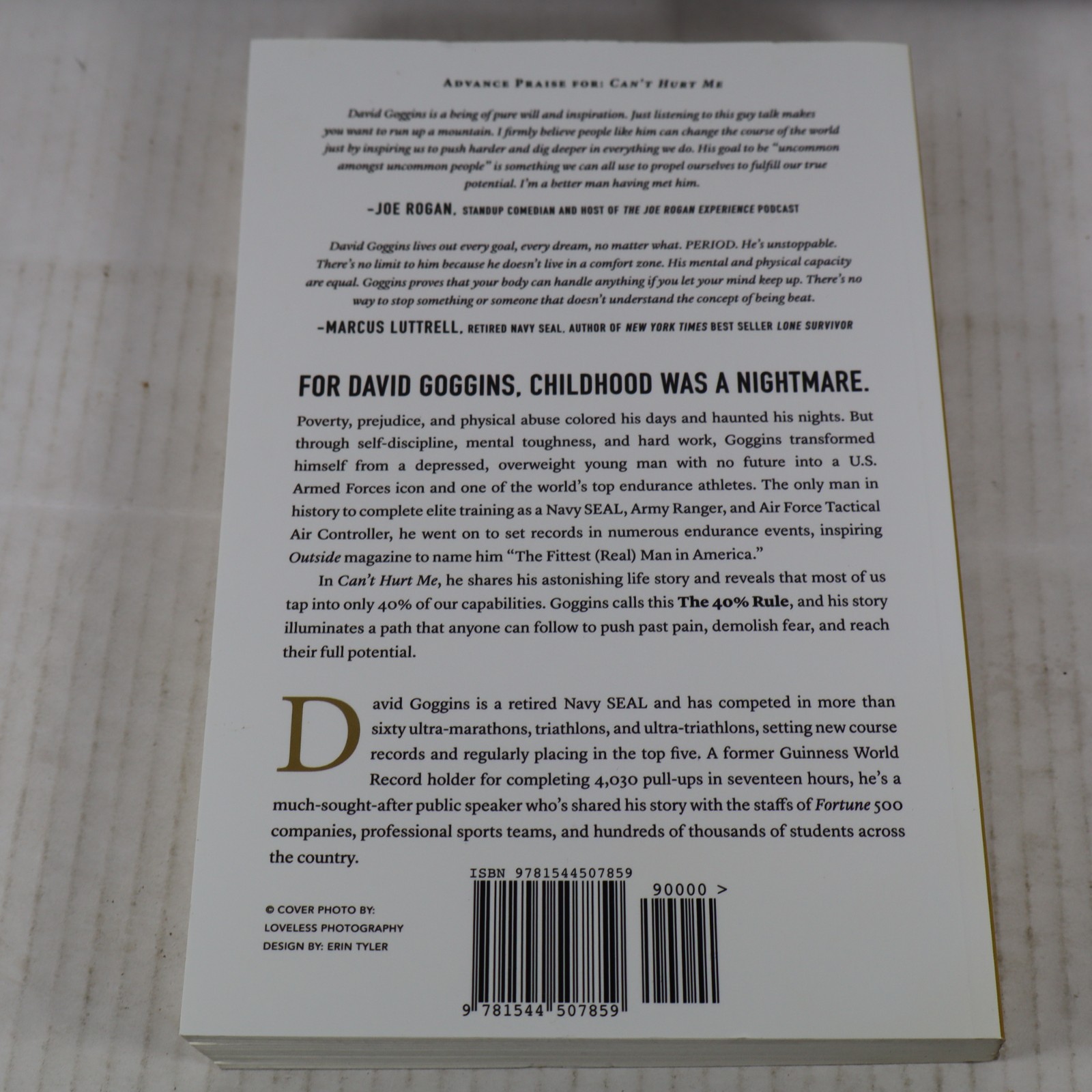 Can’t Hurt Me Master Your Mind and Defy the Odds Clean Edition – David Goggins