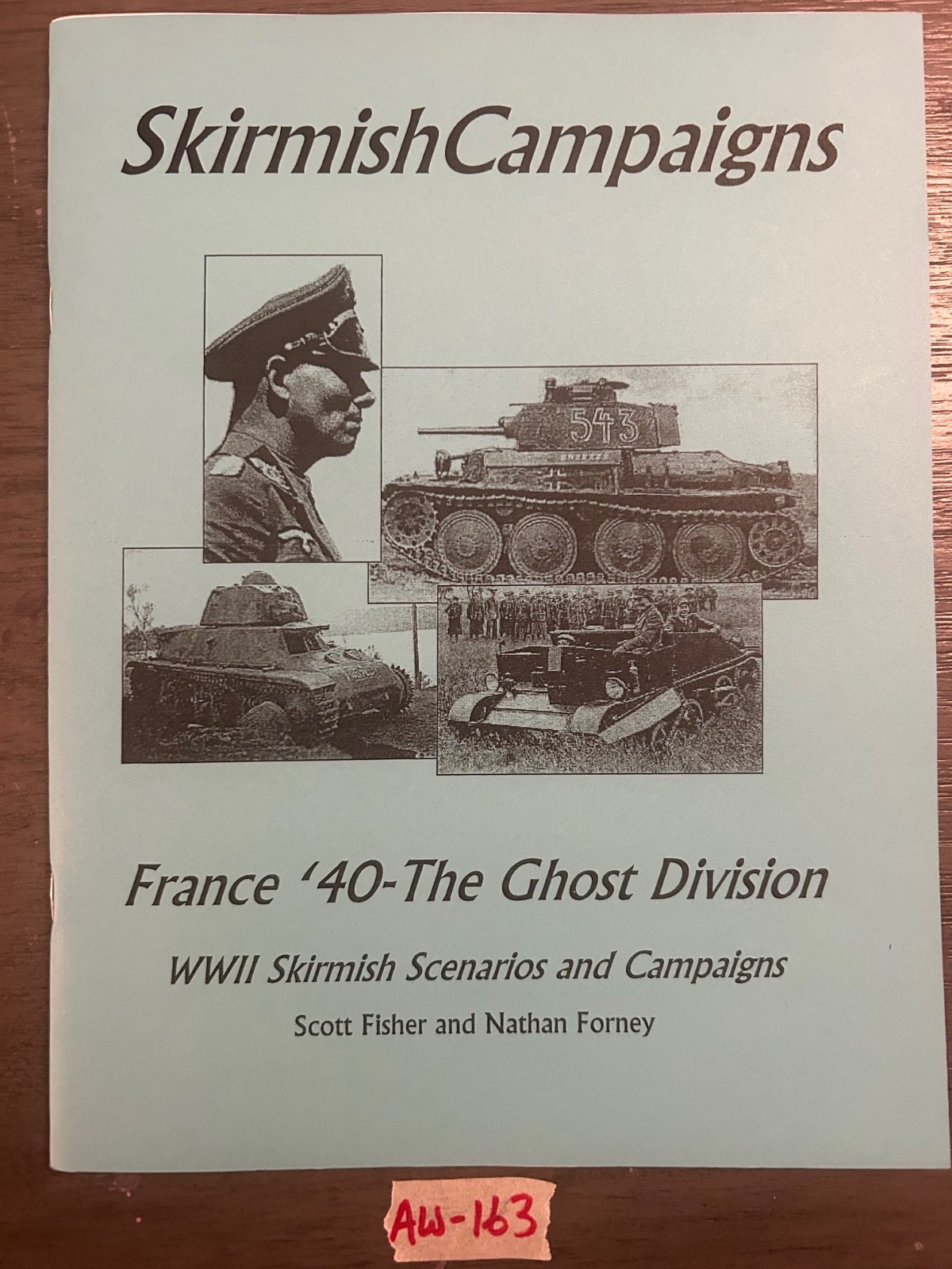Skirmish Campaigns France ’40 The Ghost Division Lot AW-163