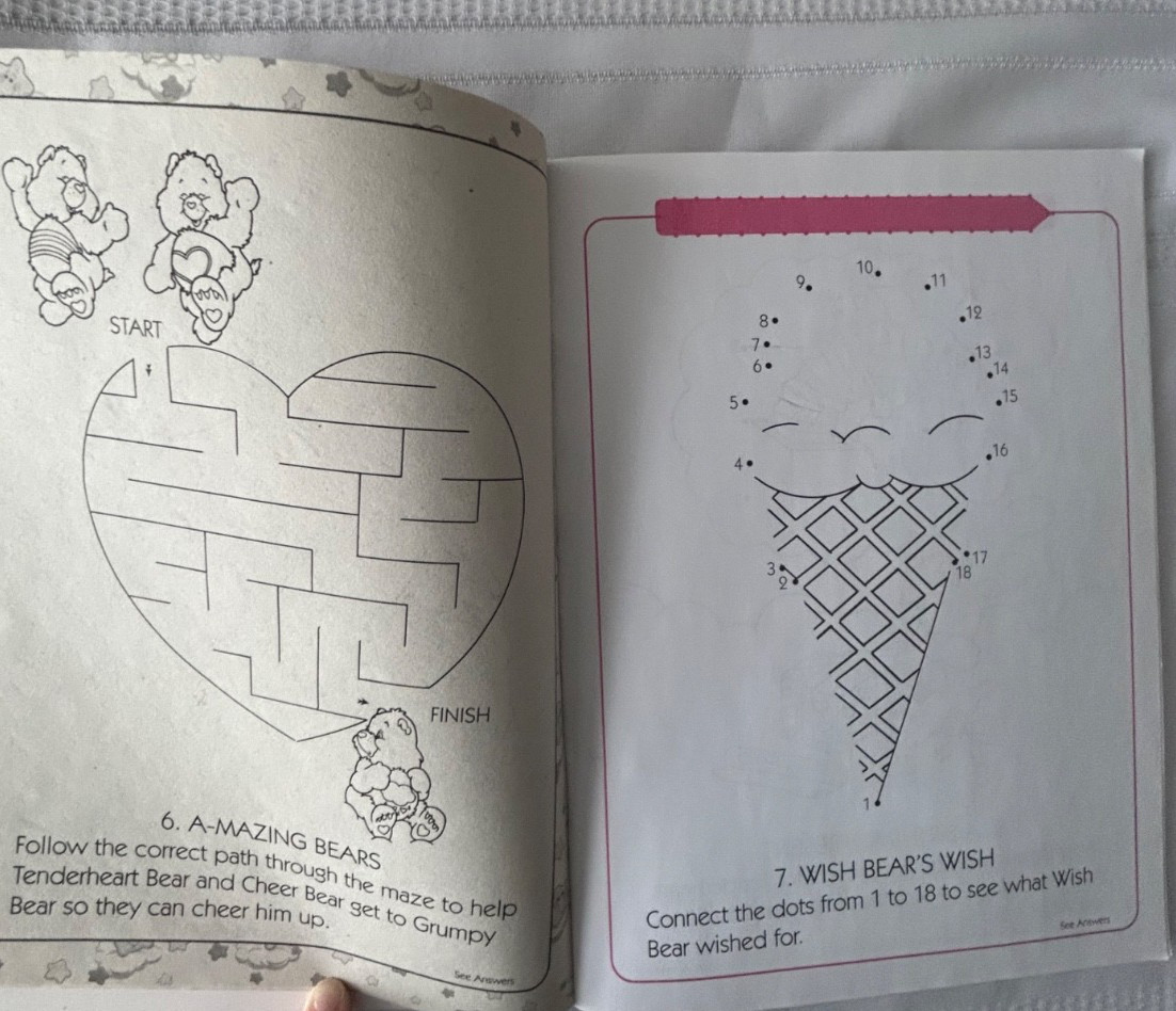 Care Bears 5-in-1 Coloring & Activity Book 2006