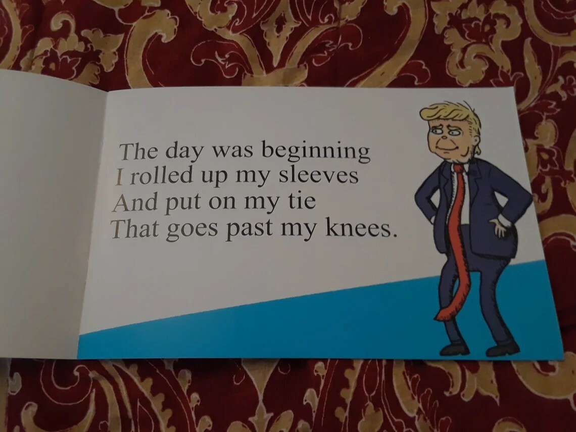 Donald Trump Childrens Book S-Holes in S-Ville. Also sell Winners Aren’t losers 