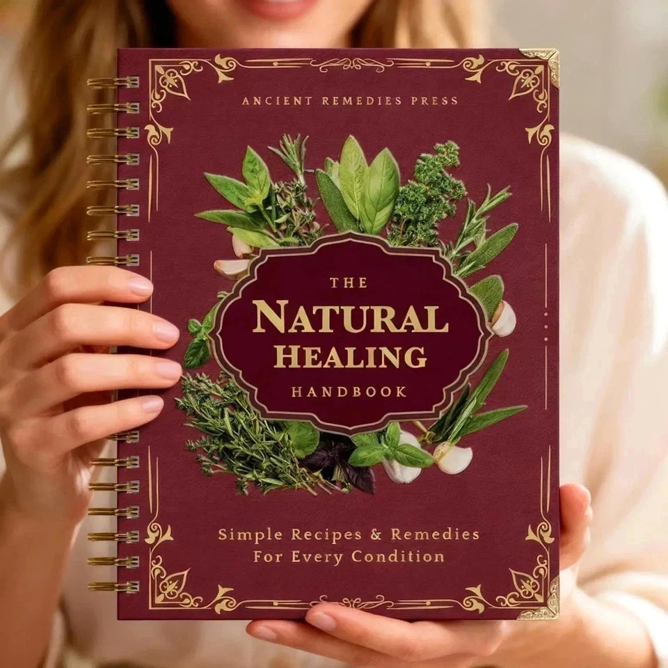 The Natural Healing Handbook Spiral Bound Guide For Herbal Remedies And NaturalT