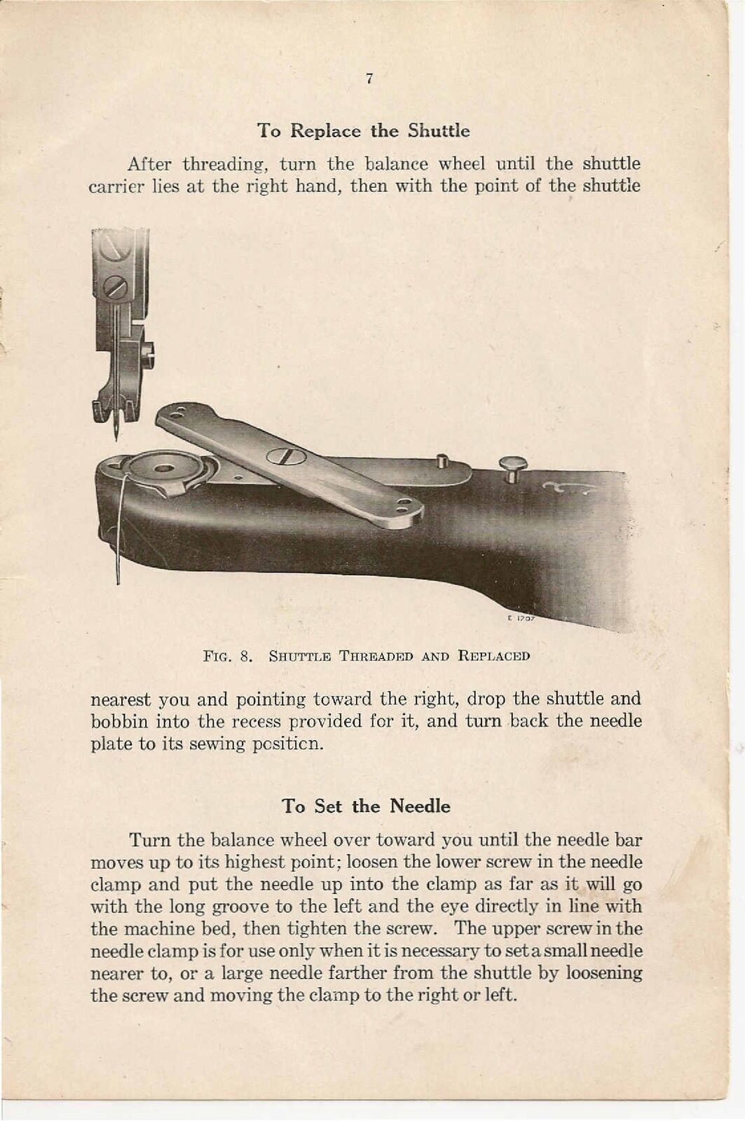 SINGER 29-4 Sewing Machine Manual – LOOP BINDING – TOUGH COVERING – FULL COLOR!