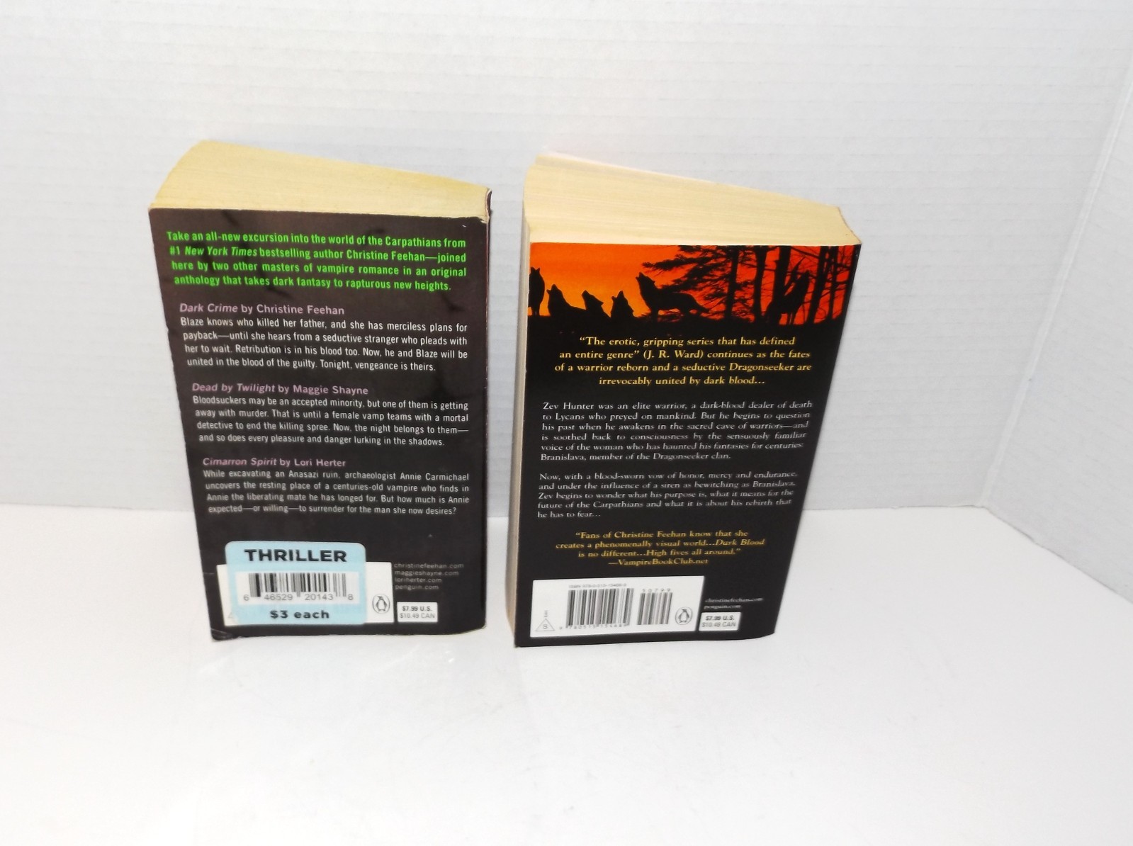 Dark Series Novels #26-30 Adult Paranormal Romance Christine Feehen