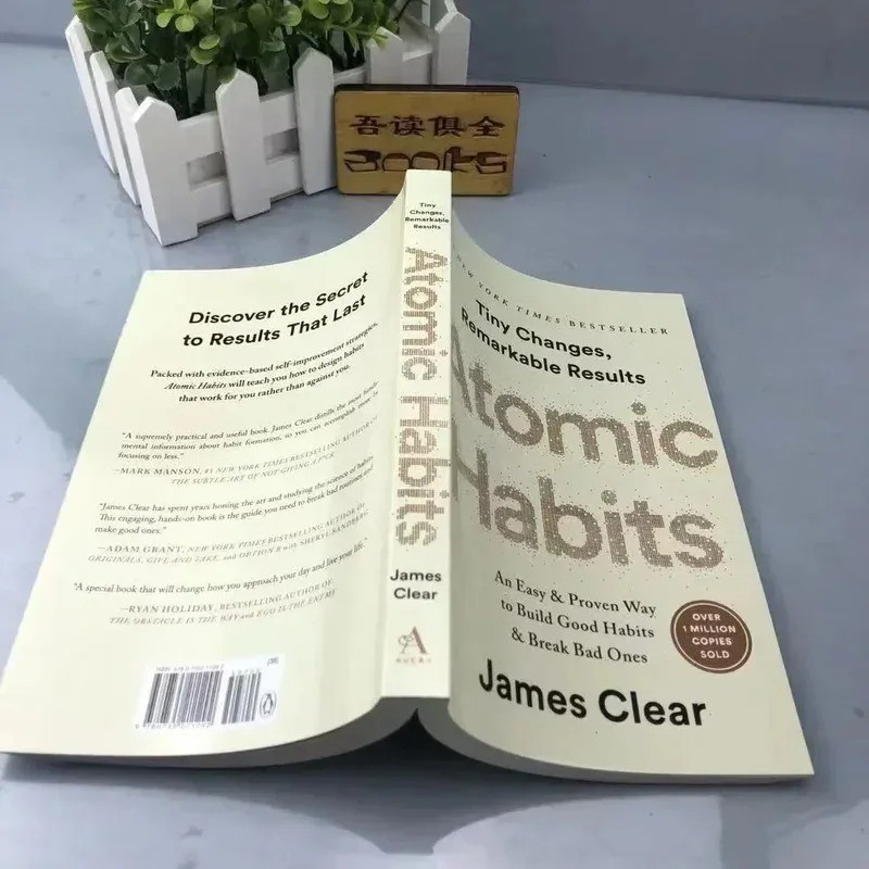 Atomic Habits Paperback by James Clear Build Good Habits & Break Bad Ones..