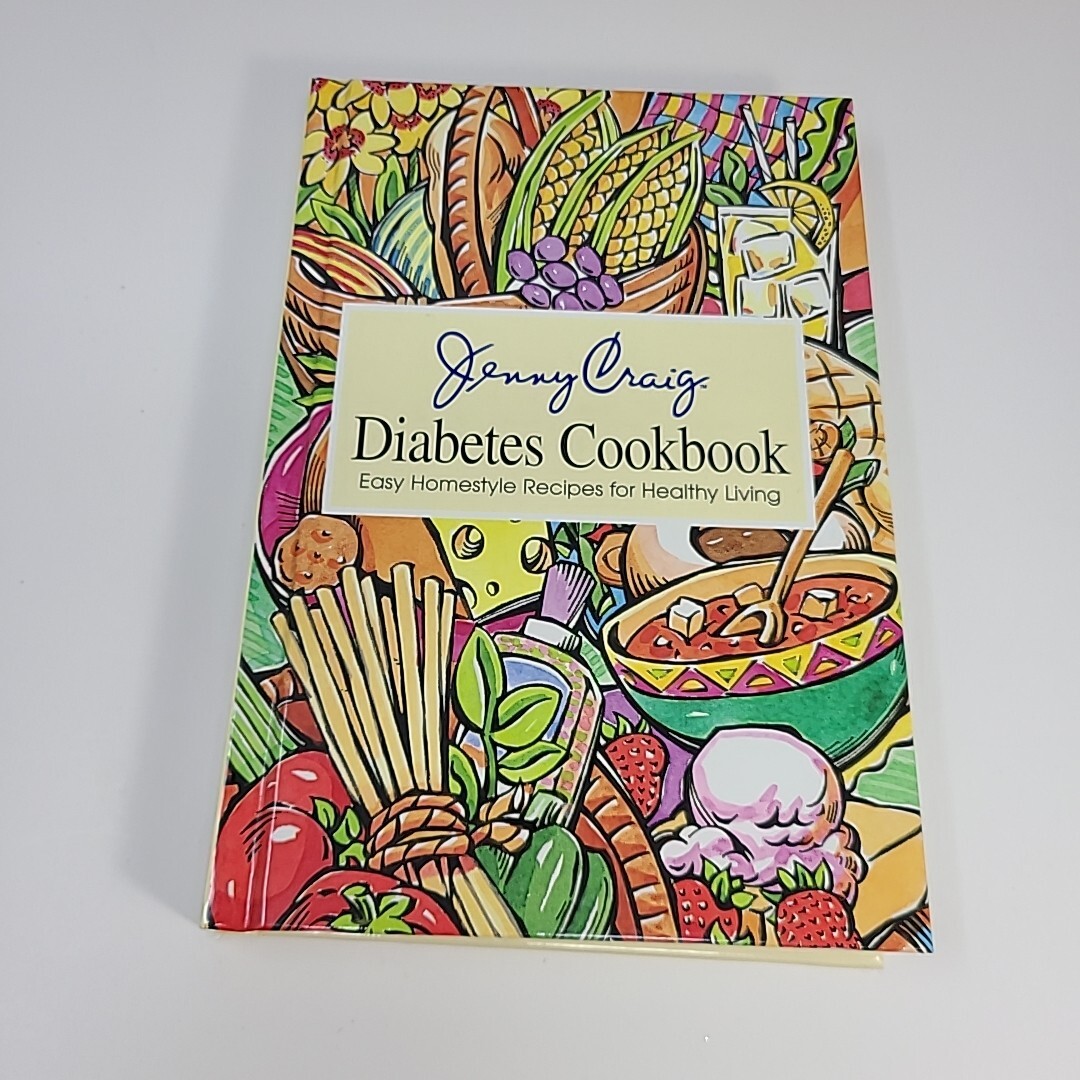 Vintage Lot Jenny Craig Cookbooks Recipes Hardcover Diabetes Simple Pleasures