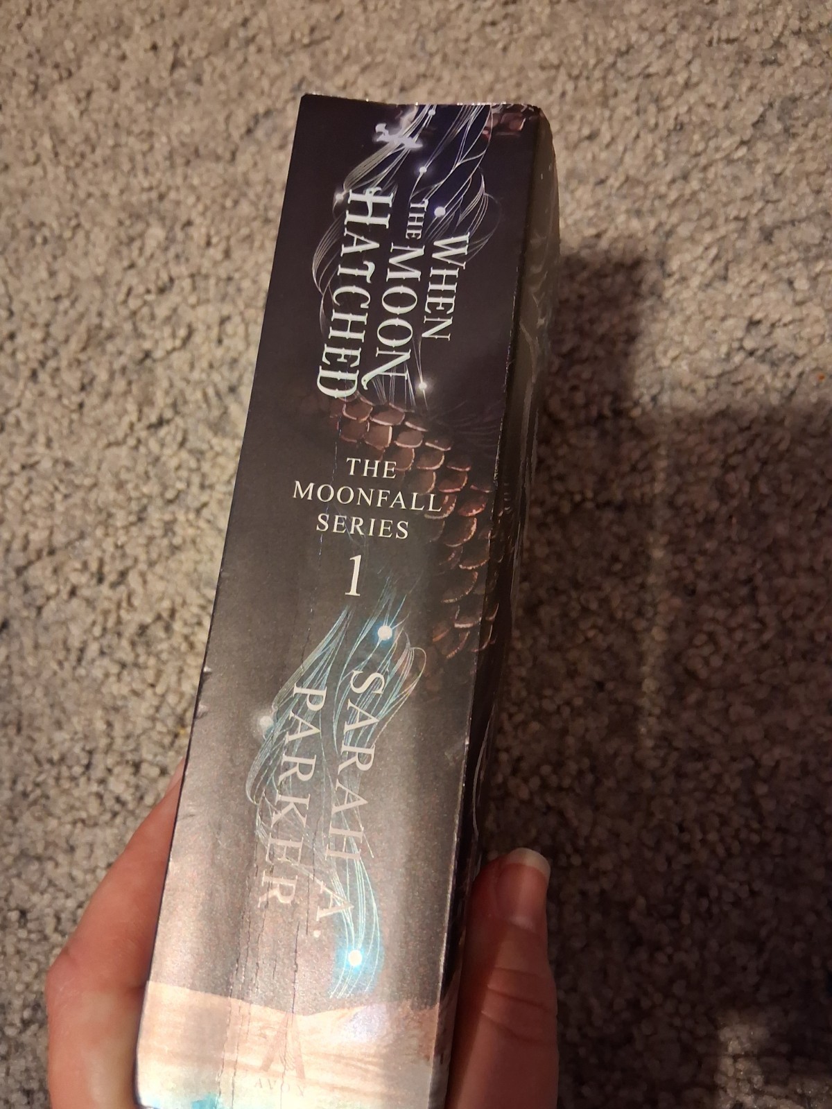 When the Moon Hatched By Sarah A. Parker Book Pre-owned