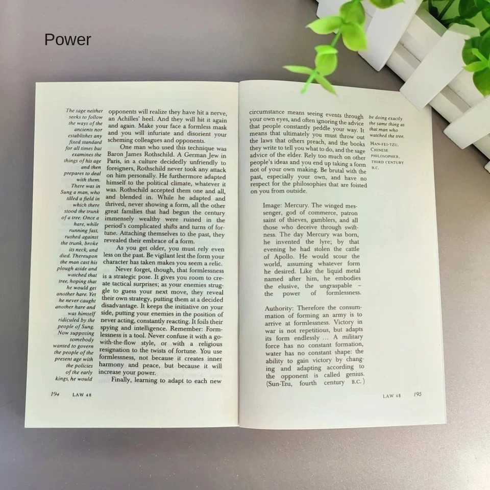 48 Laws of Power by Robert Greene (2023, Hardcover)