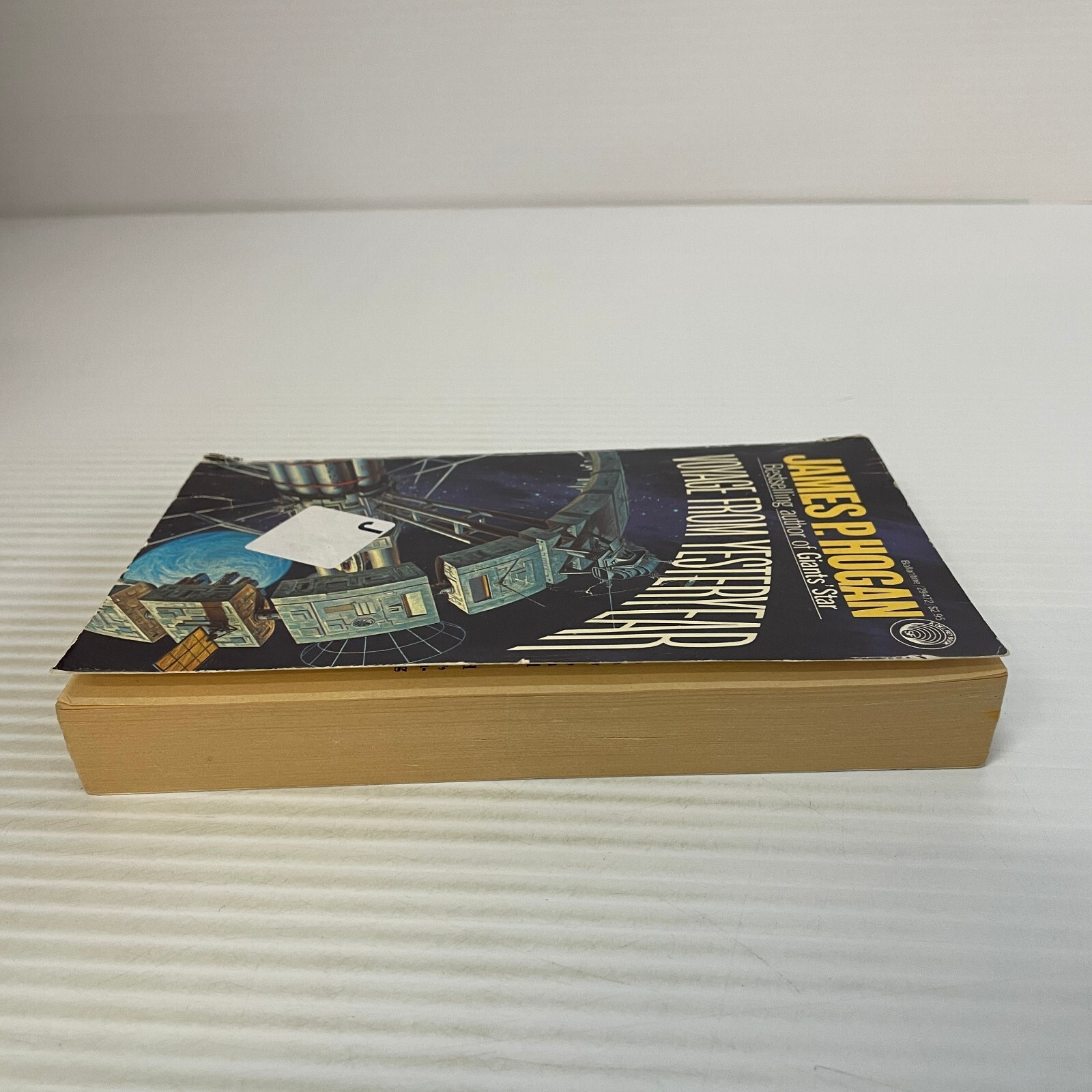 Voyage from Yesteryear Science Fiction Paperback Book by James P. Hogan 1982