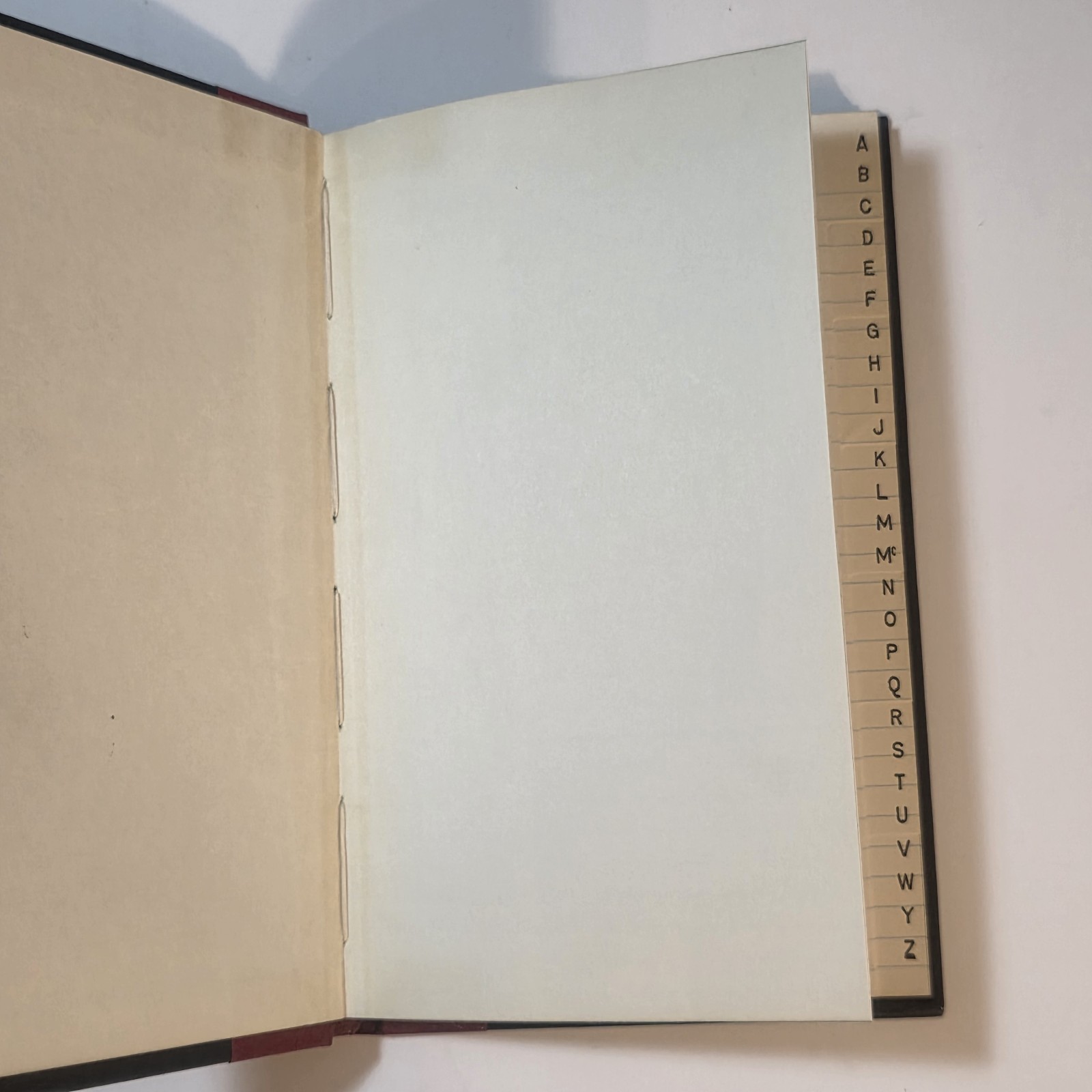 Vintage 1970s S.E. Ledger, Hard Cover, 126 Pages + Index