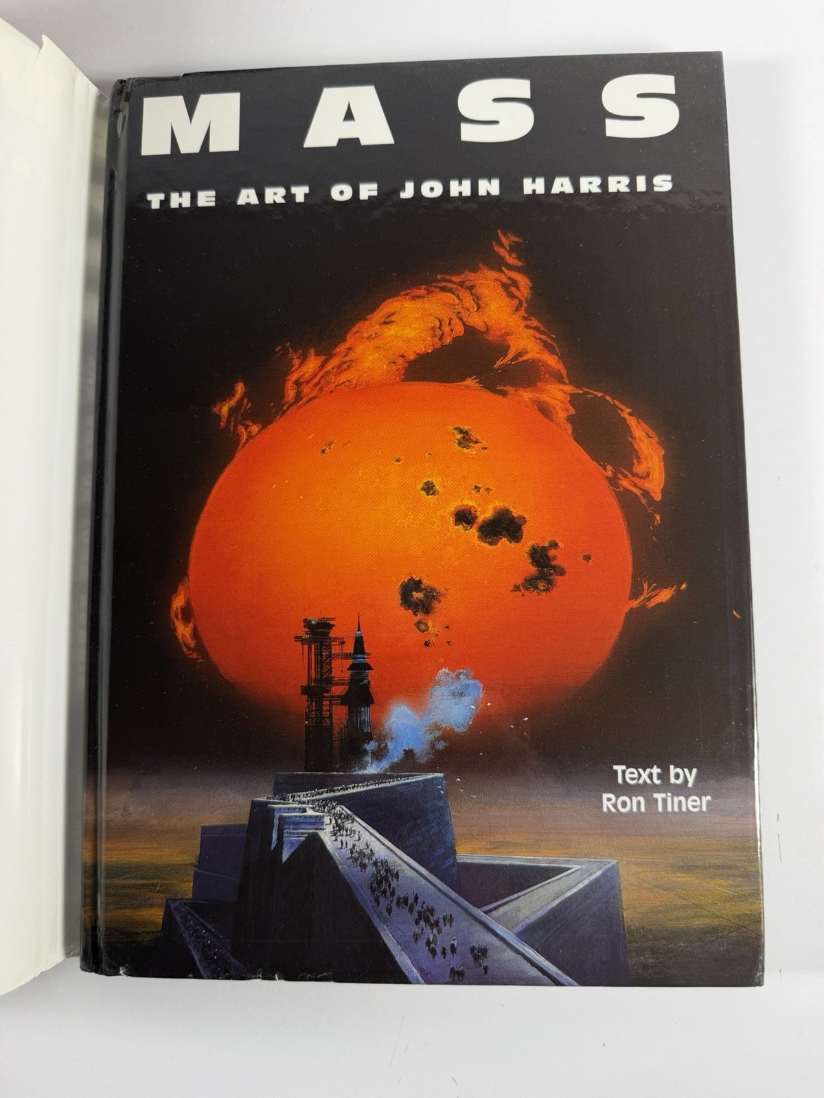 Mass The Art of John Harris 2000 Paper Tiger Hardcover Rare Sci-Fi Art Book