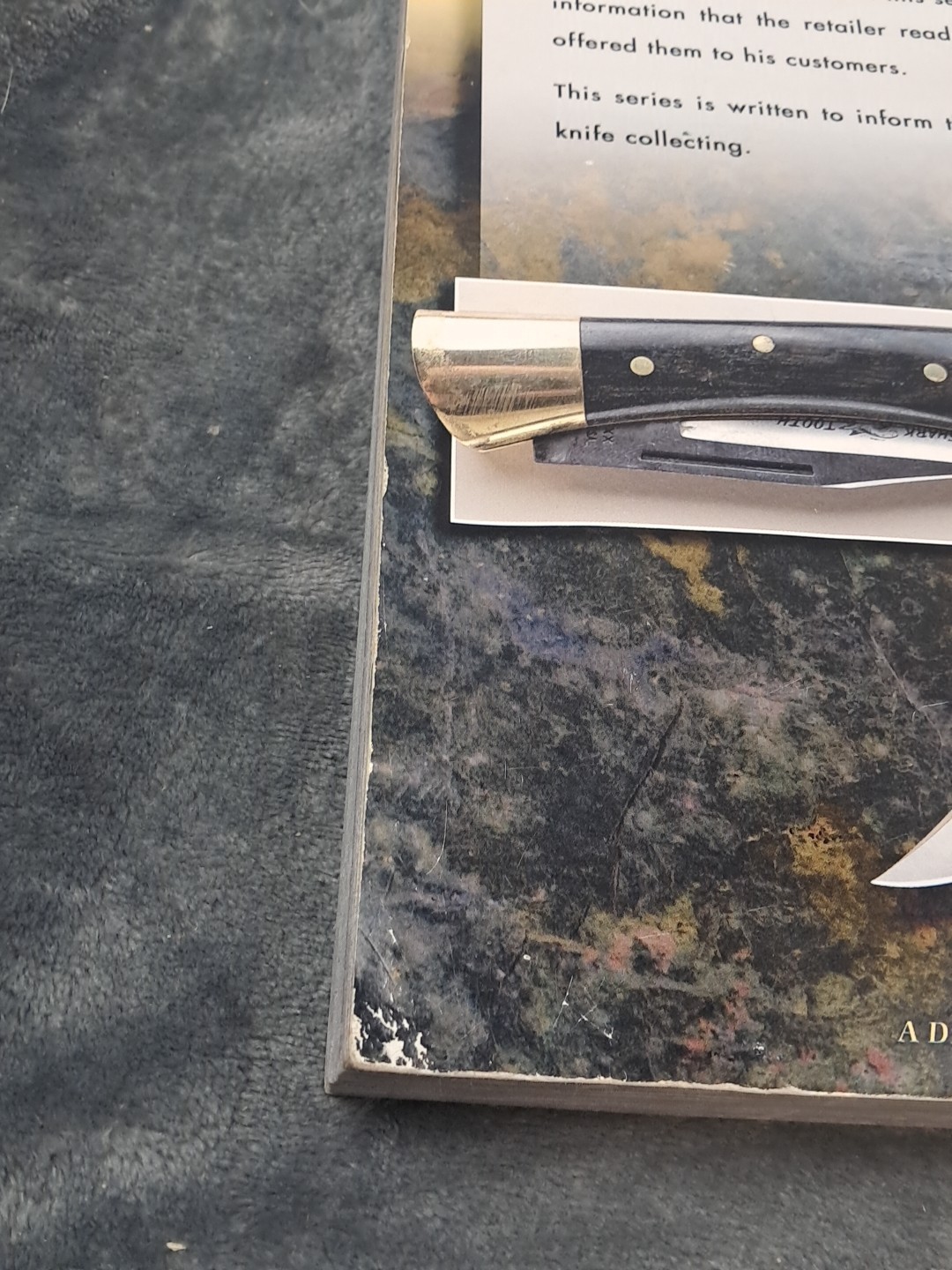 Big Book OF Pocket Knives Identification & Values Fourth Edition 4th PB Guide