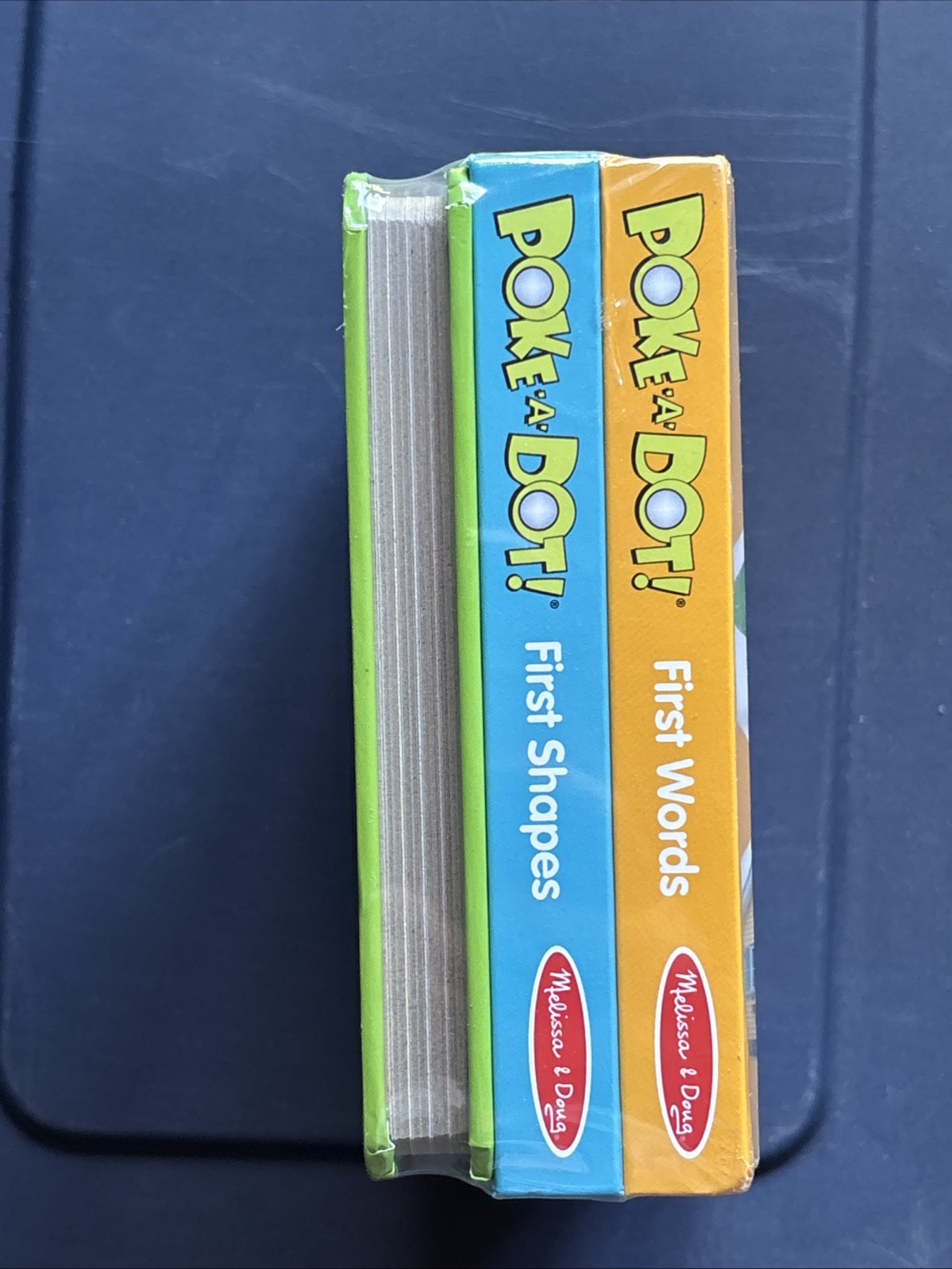 Melissa & Doug Poke-A-Dot Lot Board Books Kids Learning Interactive Bundle 3