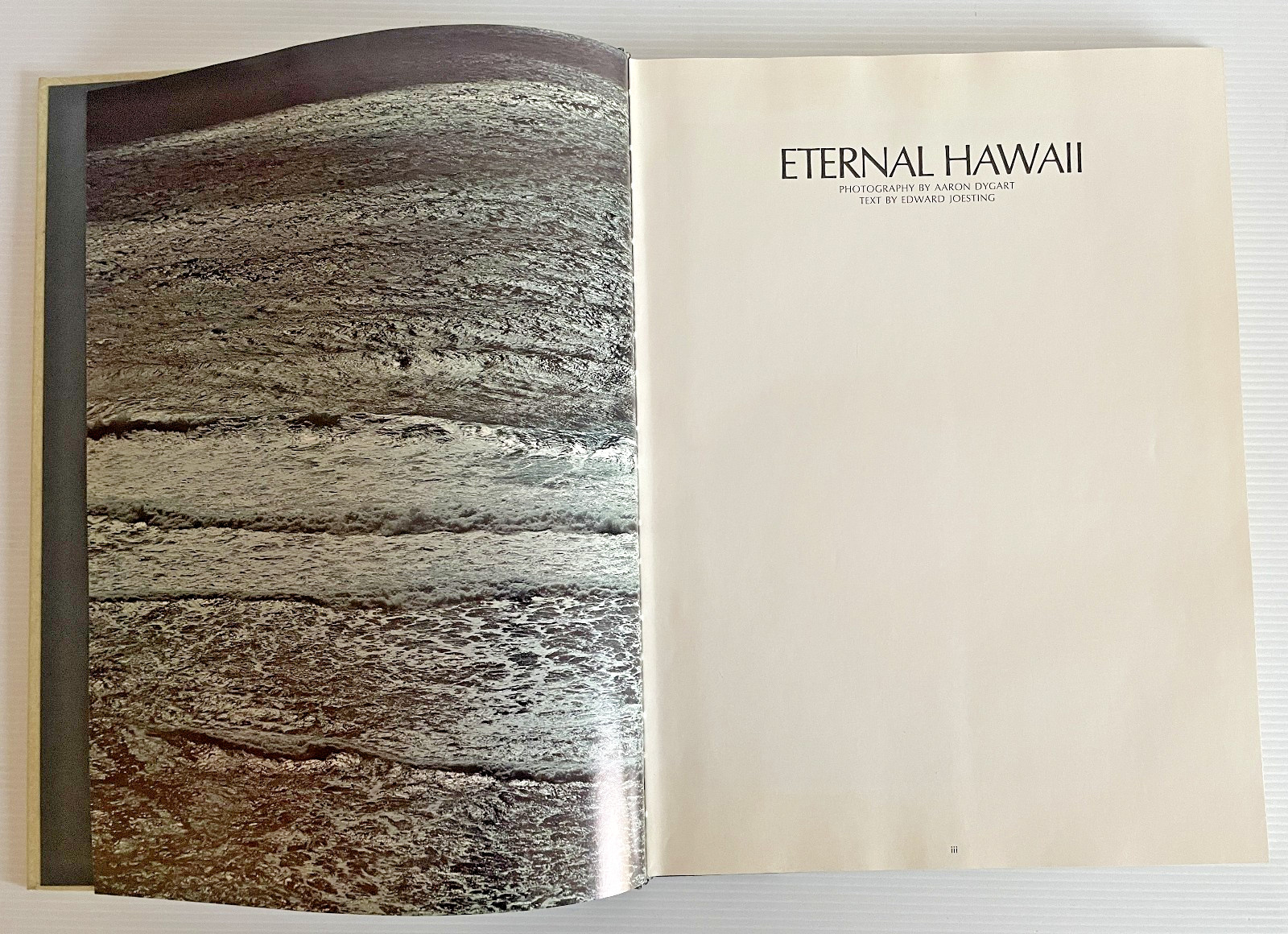 Eternal Hawaii Hardcover Book by Aaron Dygart 128 Pages 1976