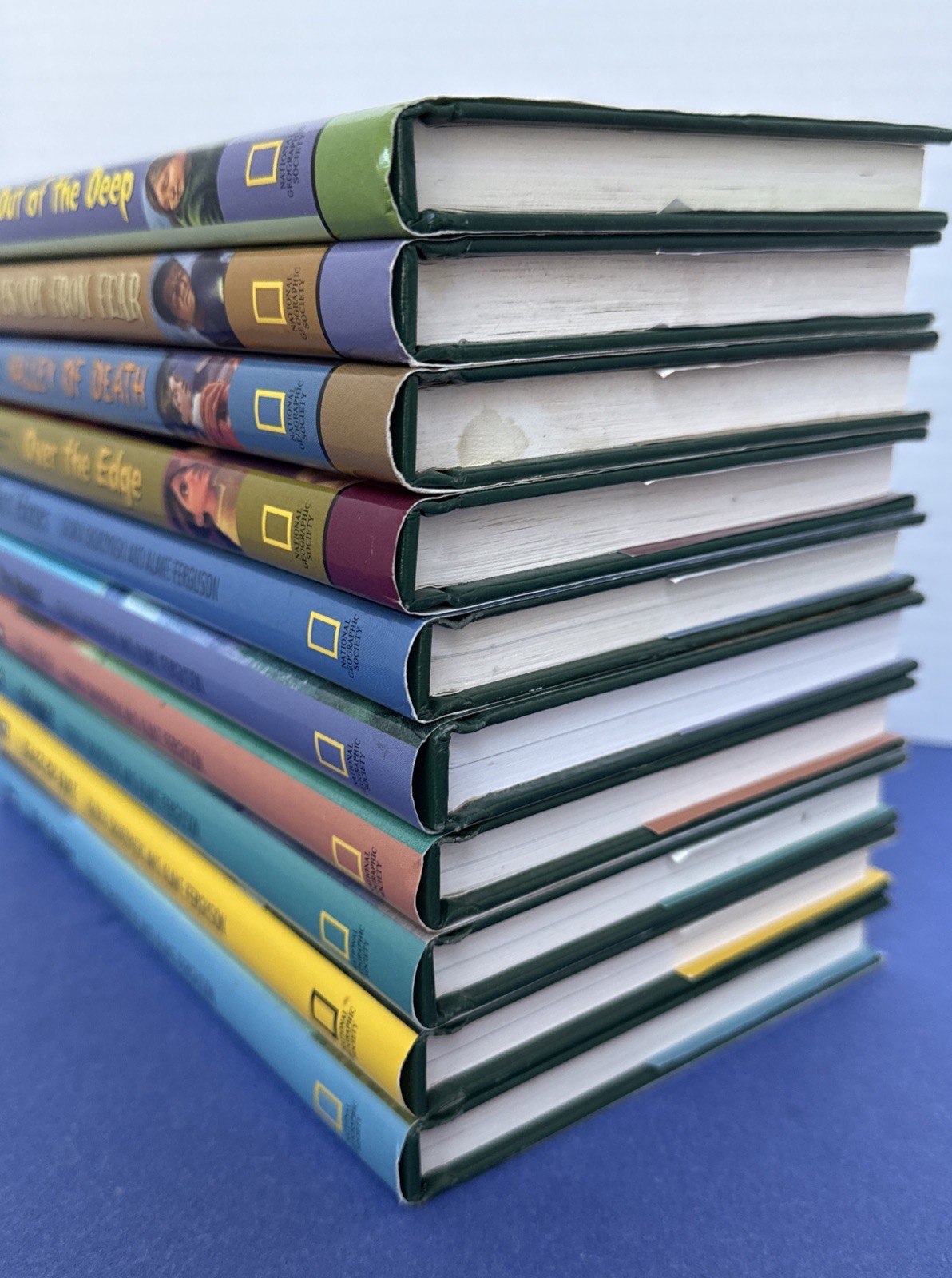 Lot of 10 ~ Hardcover Books ~ MYSTERIES IN OUR NATIONAL PARKS ~ #1-10 ~ VGC!