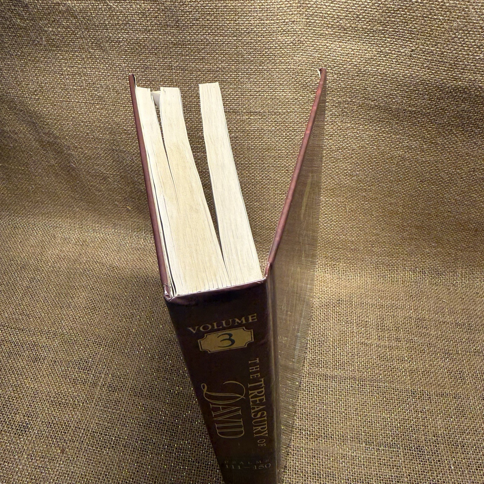 The Treasury of David Vol 3 C.H. Spurgeon Classic Reflections Wisdom Psalms HC