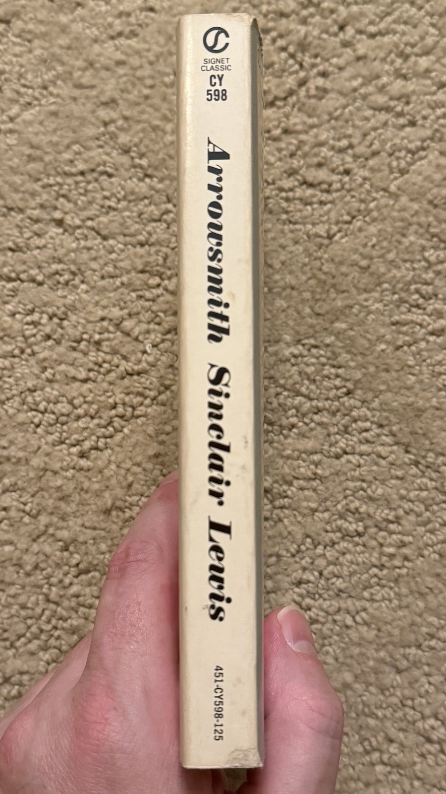 ARROWSMITH BY SINCLAIR LEWIS 1961 SIGNET CLASSIC VINTAGE PAPERBACK