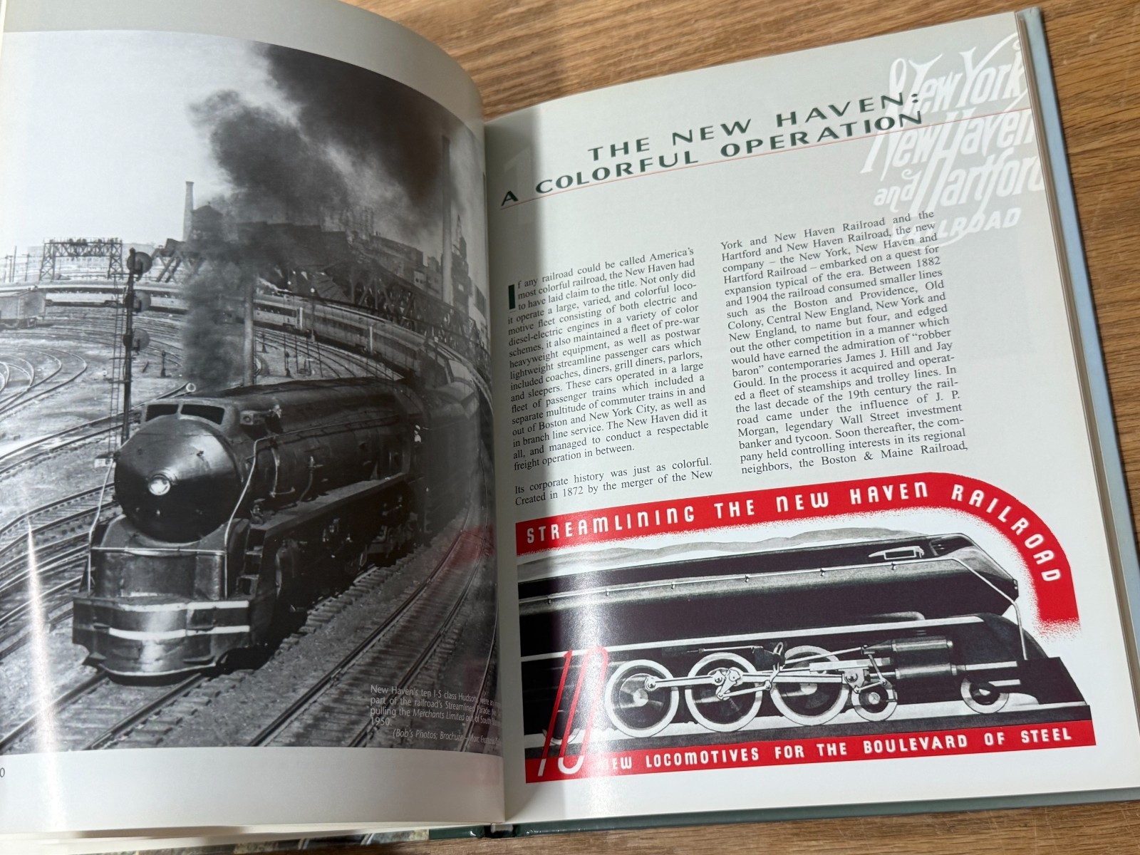 The New Haven Railroad in the Streamline Era by Geoffrey H Doughty 1998 HC Book