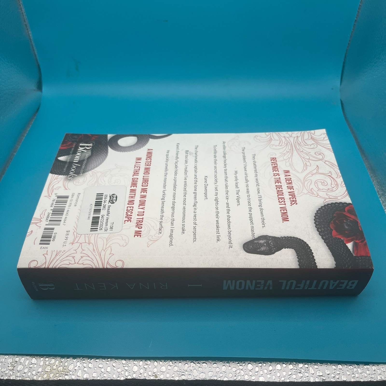 Beautiful Venom Standard Edition (Vipers #1) by Rina Kent, Paperback, Like New