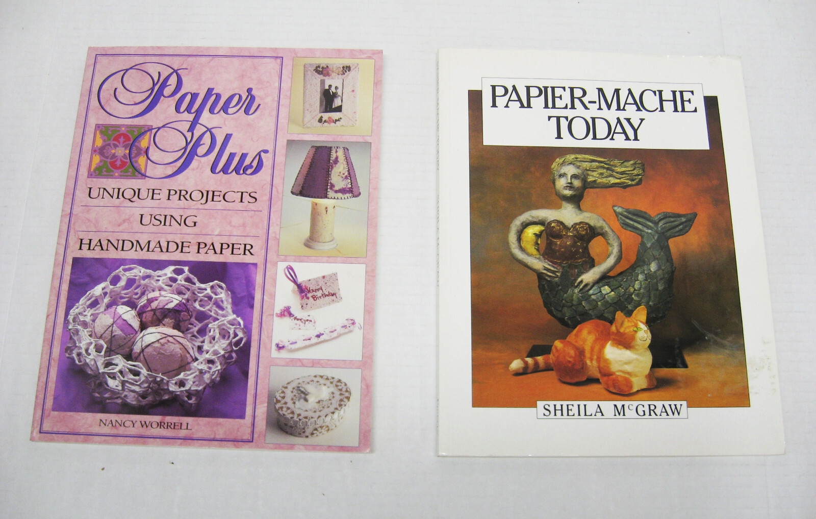 Craft Books – Frames, Papier-mache, Stamping & More – DIY Projects – 10 Book LOT