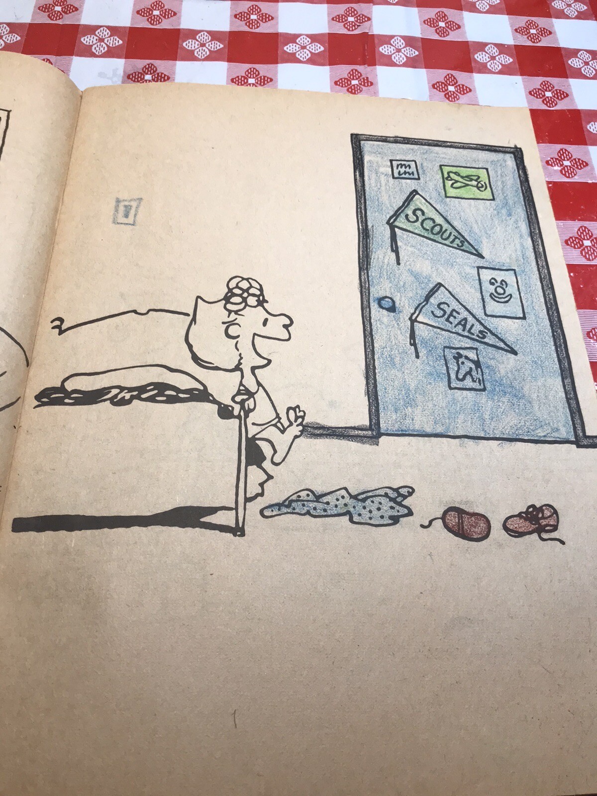 Merry Christmas Snoopy Coloring Book 1979 Used And Some Coloring 11 Inches X 8