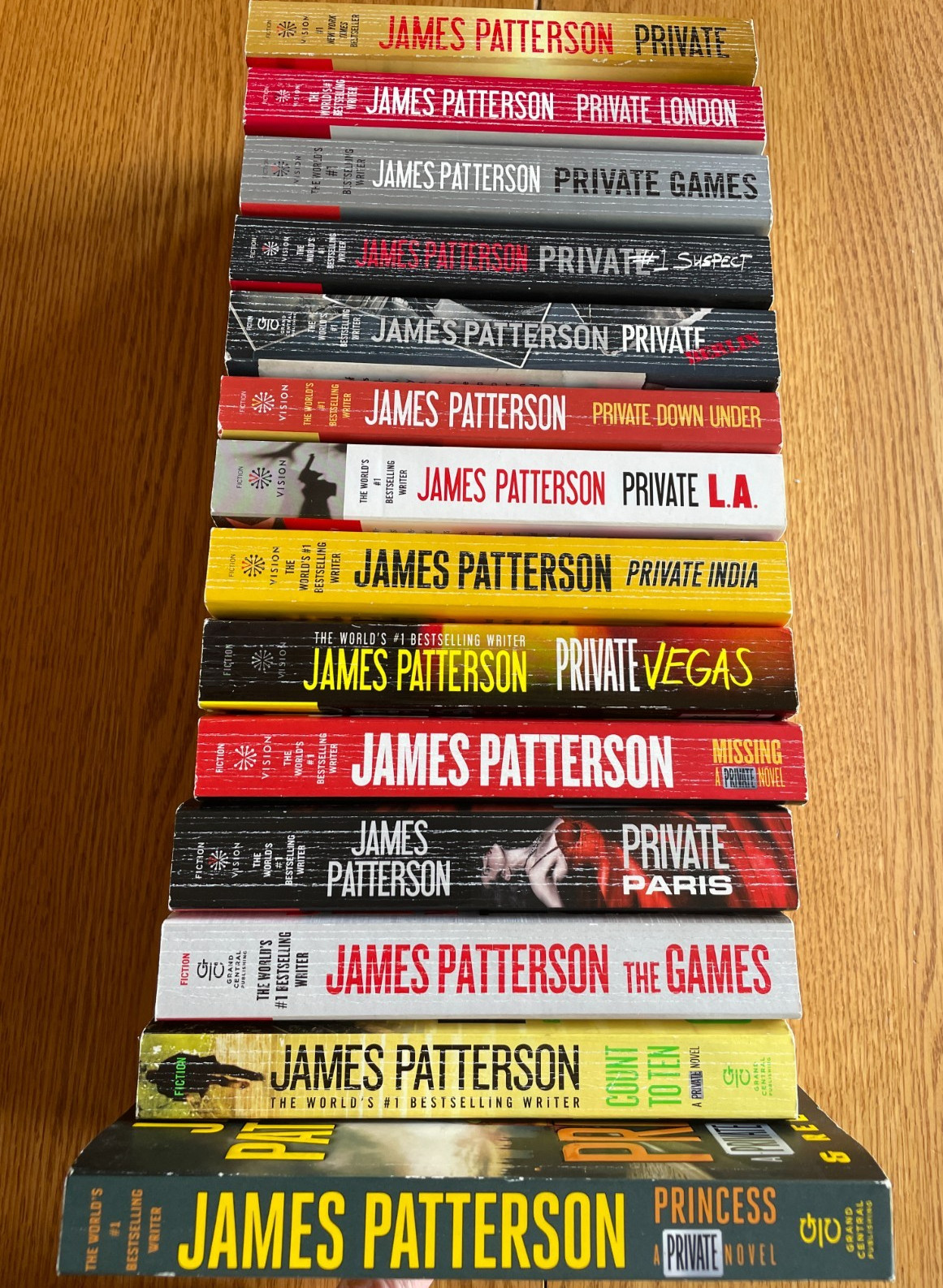James Patterson PRIVATE SERIES Jack Morgan #’s 1-14 Near Complete Set Paperback