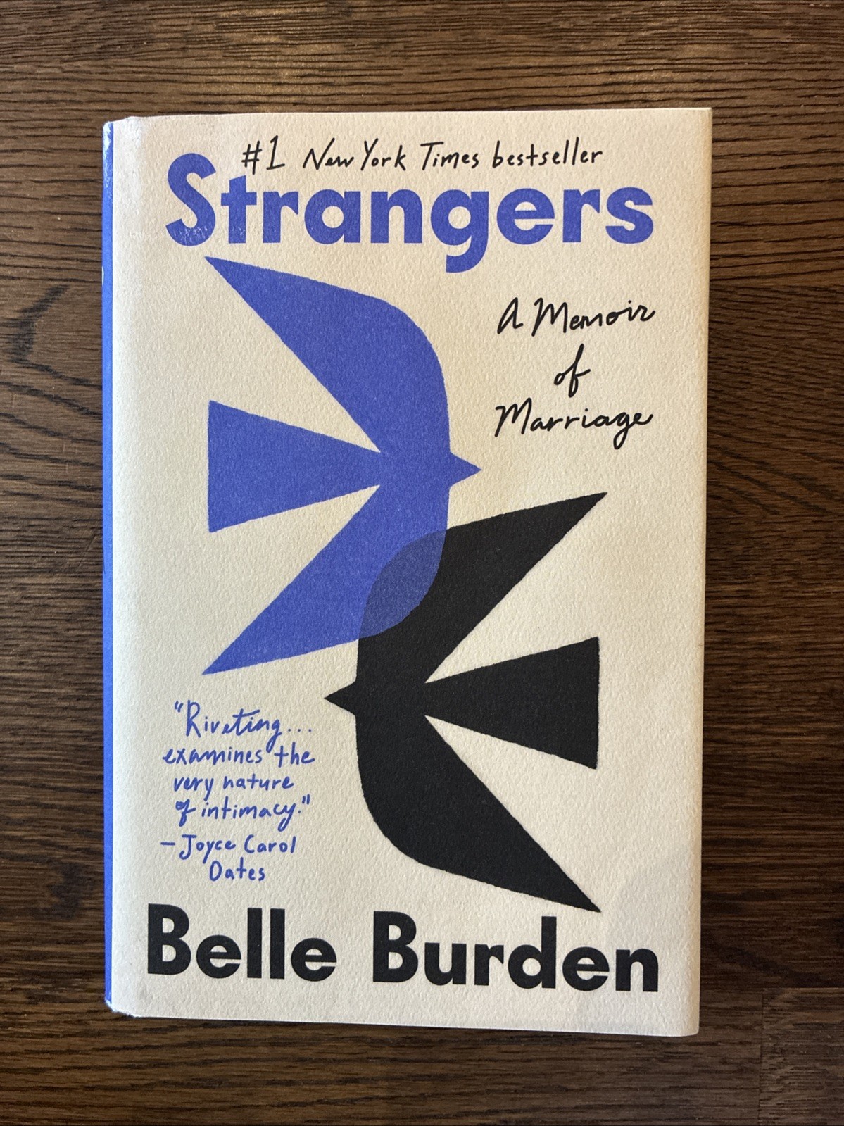Strangers by Belle Burden A Memoir Of Marriage Hardcover