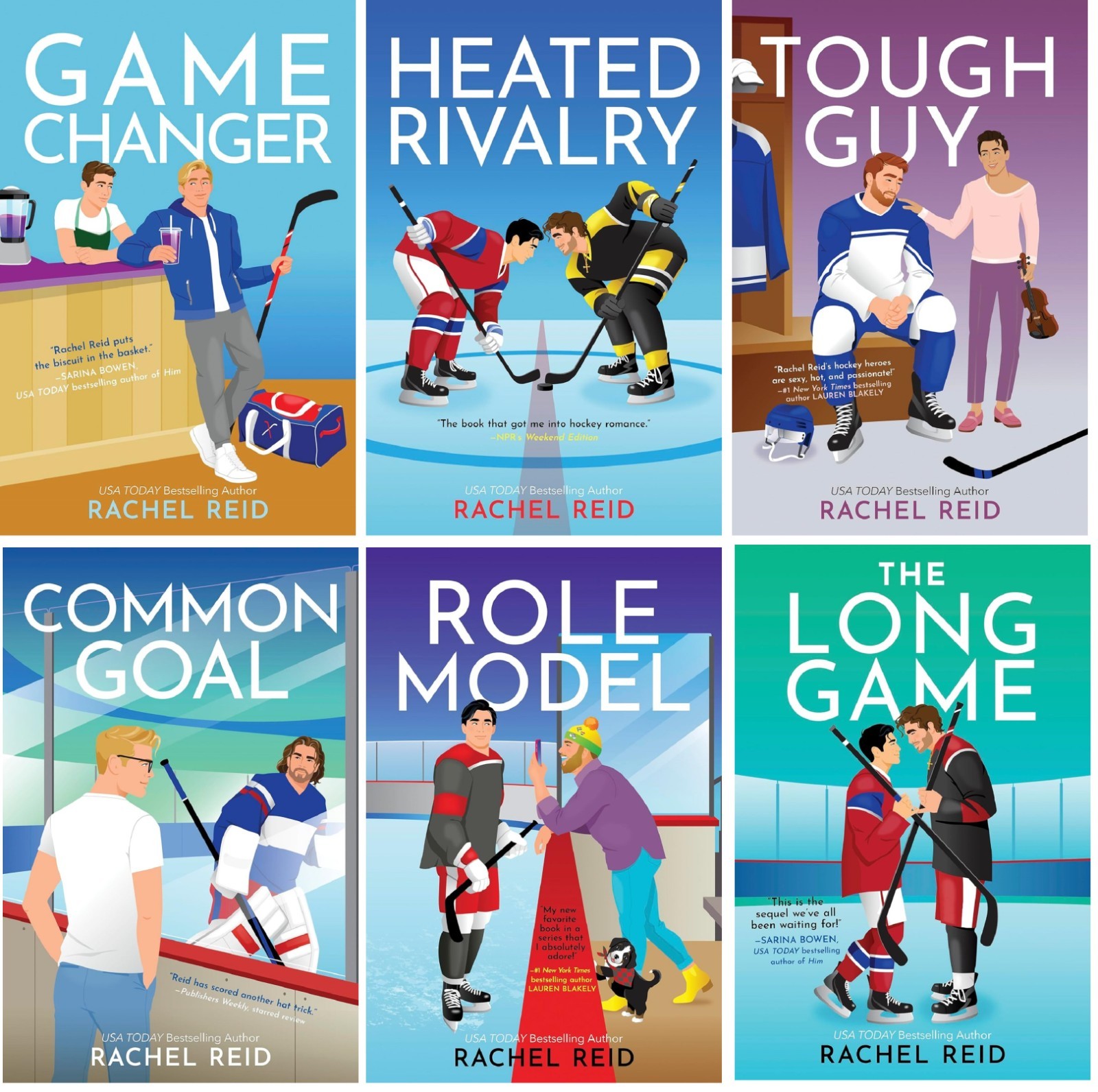 Books Set Game Changers Series 6 Rachel Reid English Paperback New