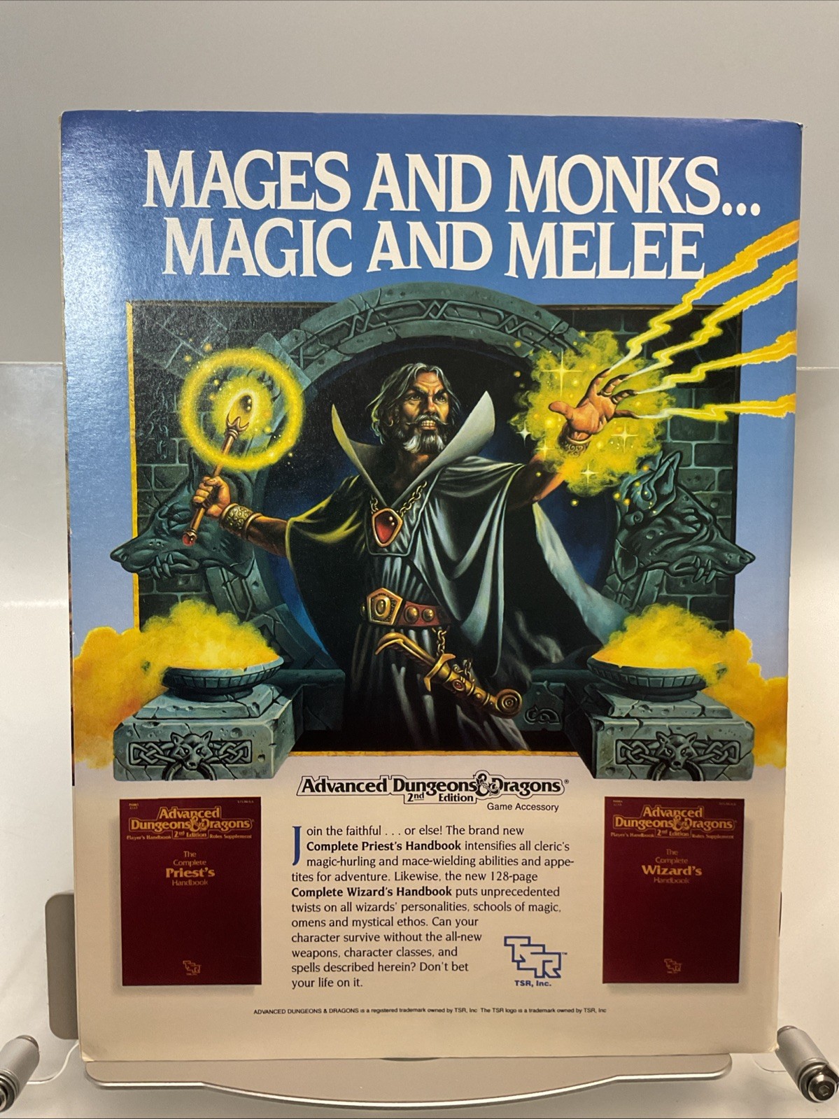 Dragon Magazine Issue #163 with Insert | TSR | DnD