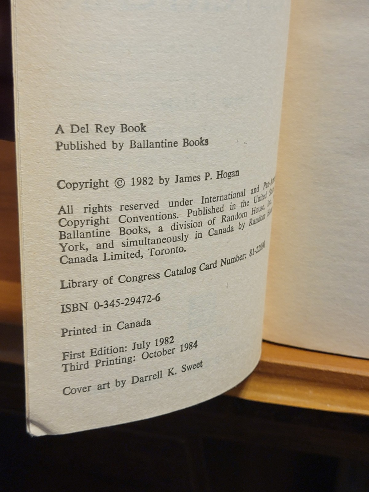 Voyage from Yesteryear by James P. Hogan (1982, Mass Market)