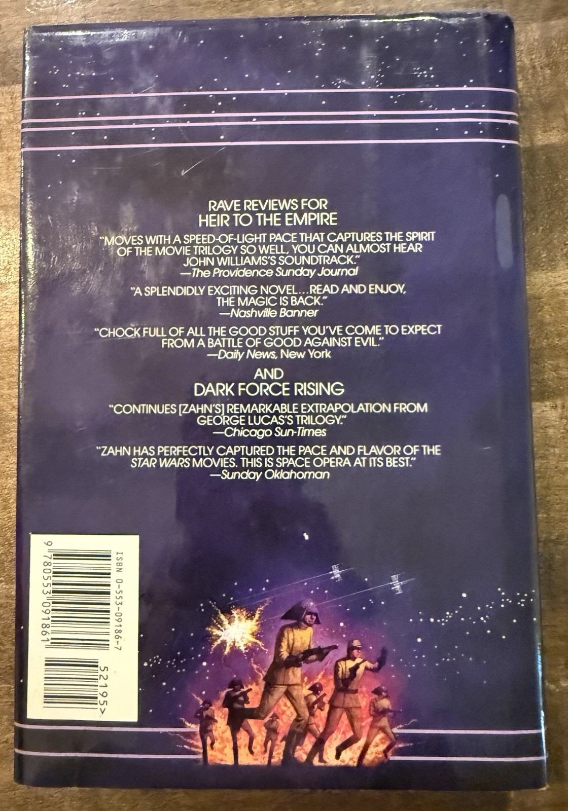 STAR WARS Thrawn Trilogy HC Book Set (All 1st Editions) Heir Empire Dark Force