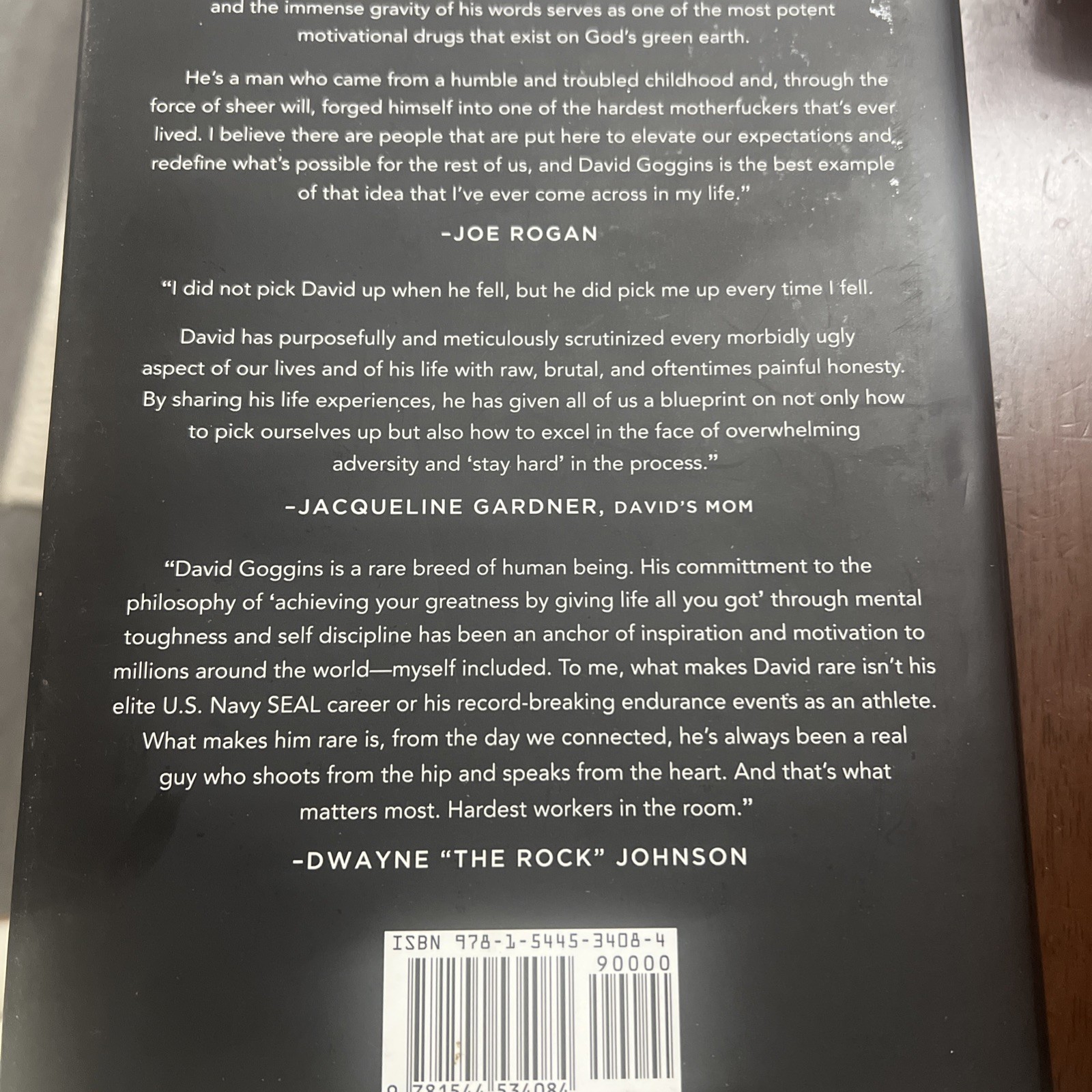 Never Finished Unshackle Your Mind and Win the War Within Book By David Goggins