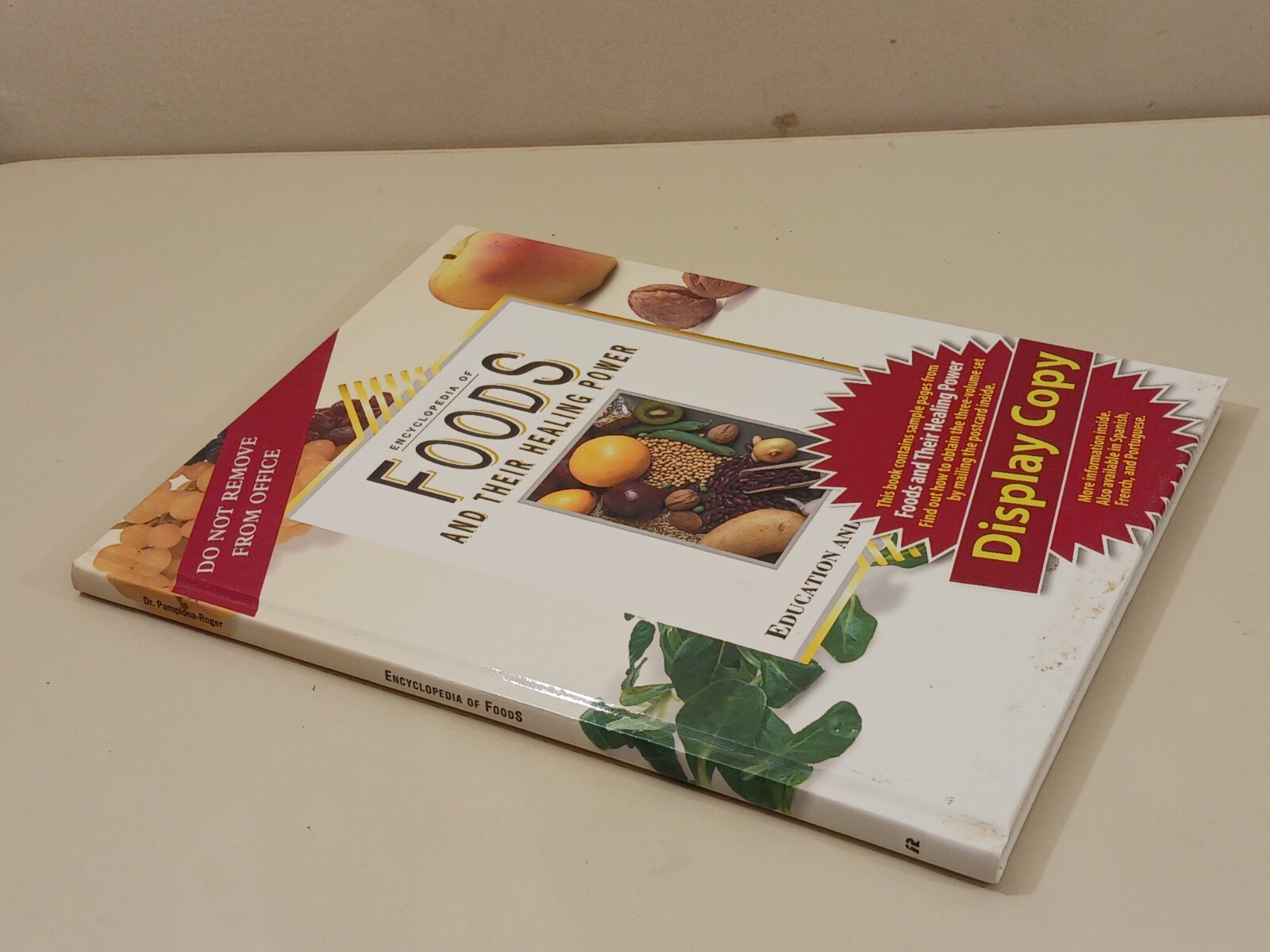 Encyclopedia Of Foods and Their Healing Power Hardback Rare Display Version