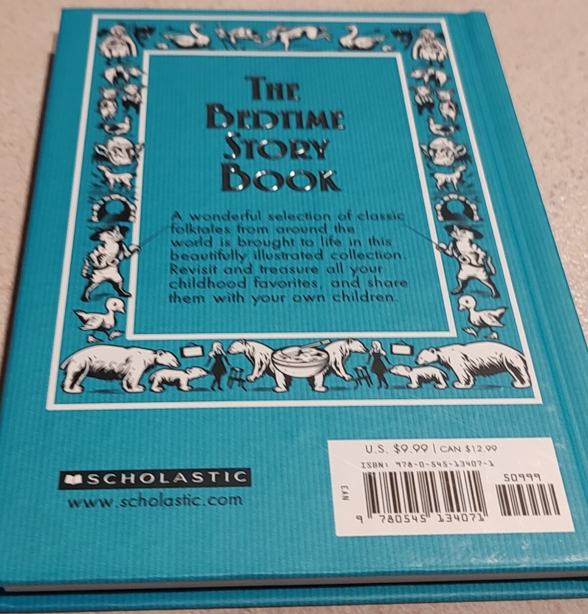 The Bedtime Story Book Classic Tales from childhood 1st edition 126 pages hardbk