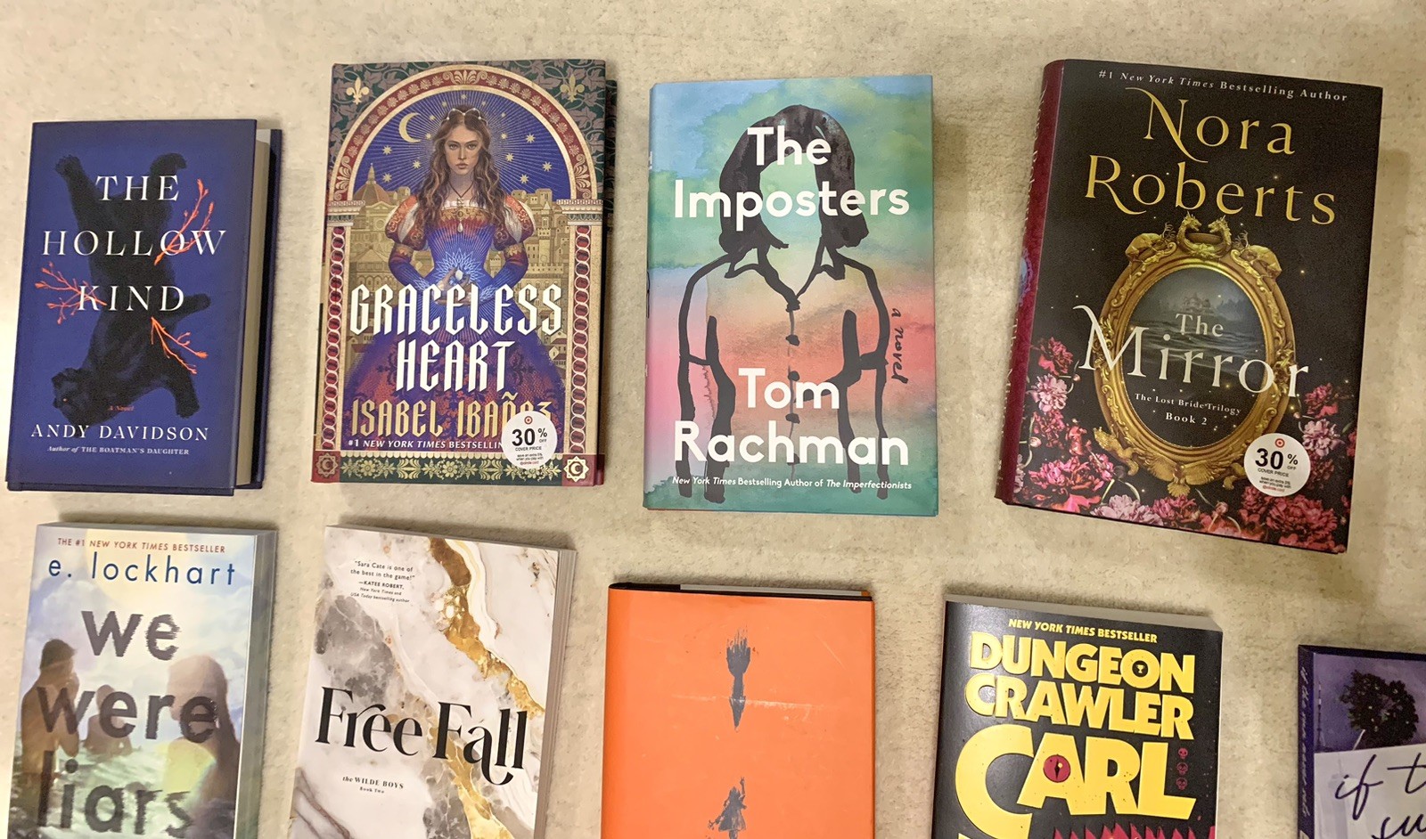 Book Lot Of 25 BRAND NEW Hardcover & Paperback Best Sellers Novel Fiction & Non