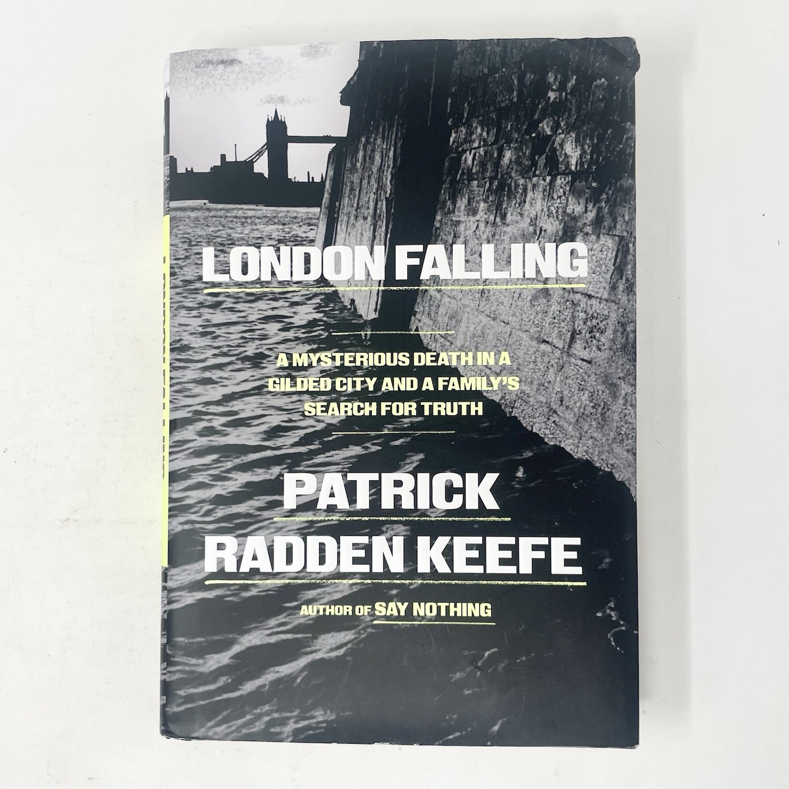 Patrick Radden Keefe London Falling Hardcover 2026 W/ Small Dust Jacket Tear