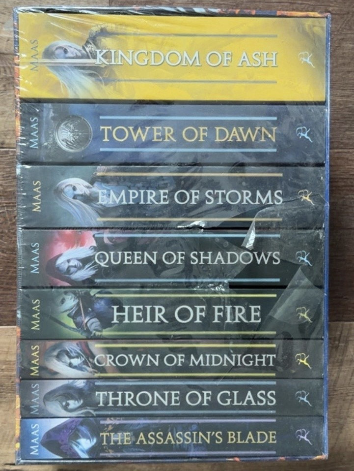 Throne of Glass Box Set (2019) ORIGINAL COVERS Sarah J. Maas Paperback
