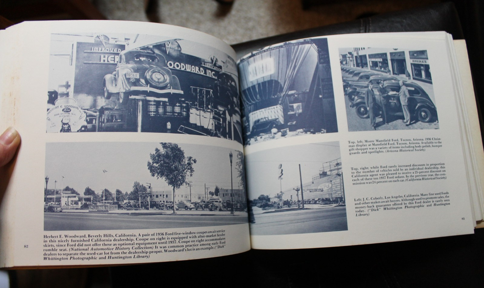 The Ford Agency A Pictorial History Collectible Book 1981 Henry L. Dominguez