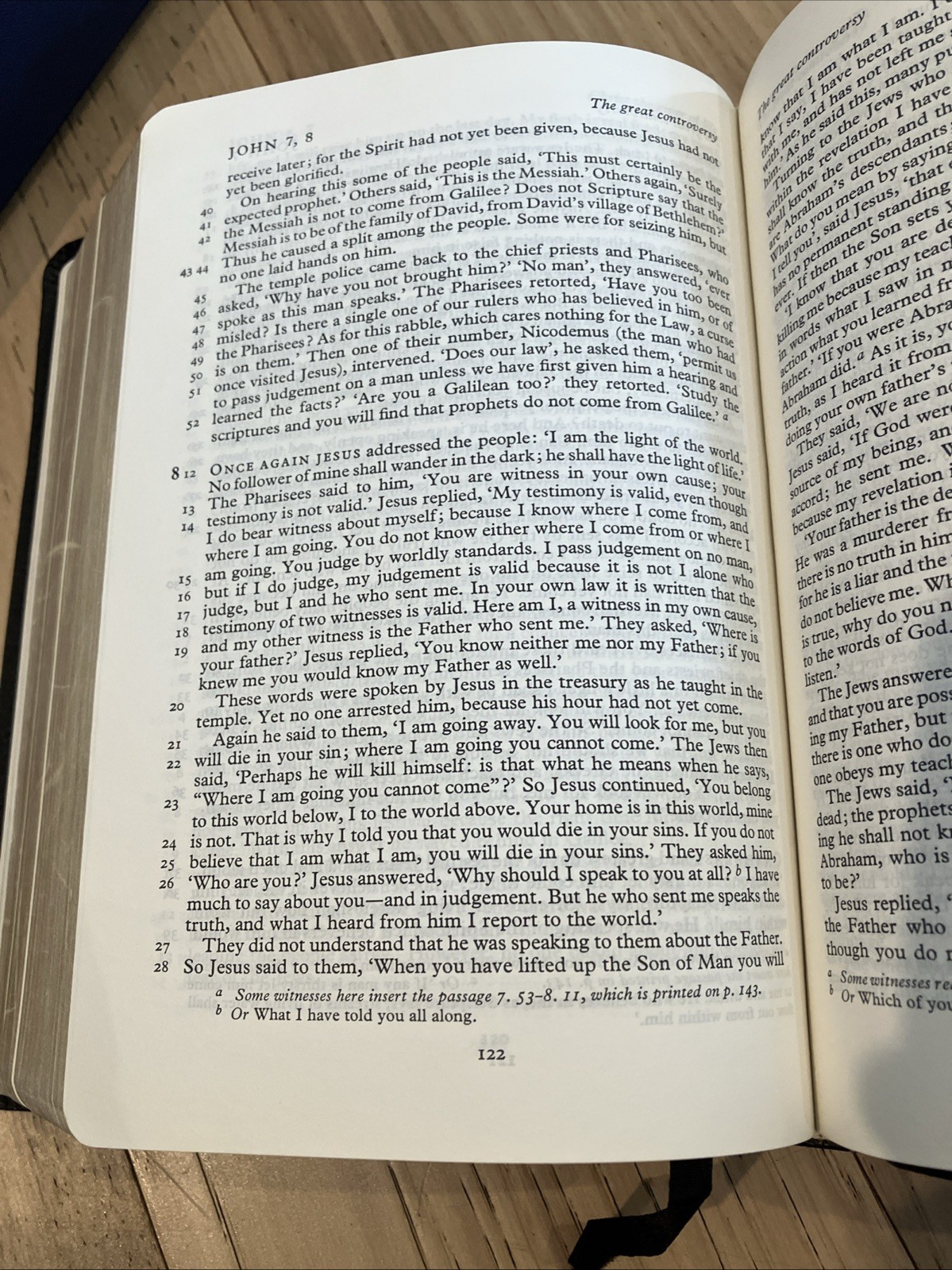 Oxford New English Bible NEB Apocrypha Buffalo Calf Genuine Leather 5174A in Box