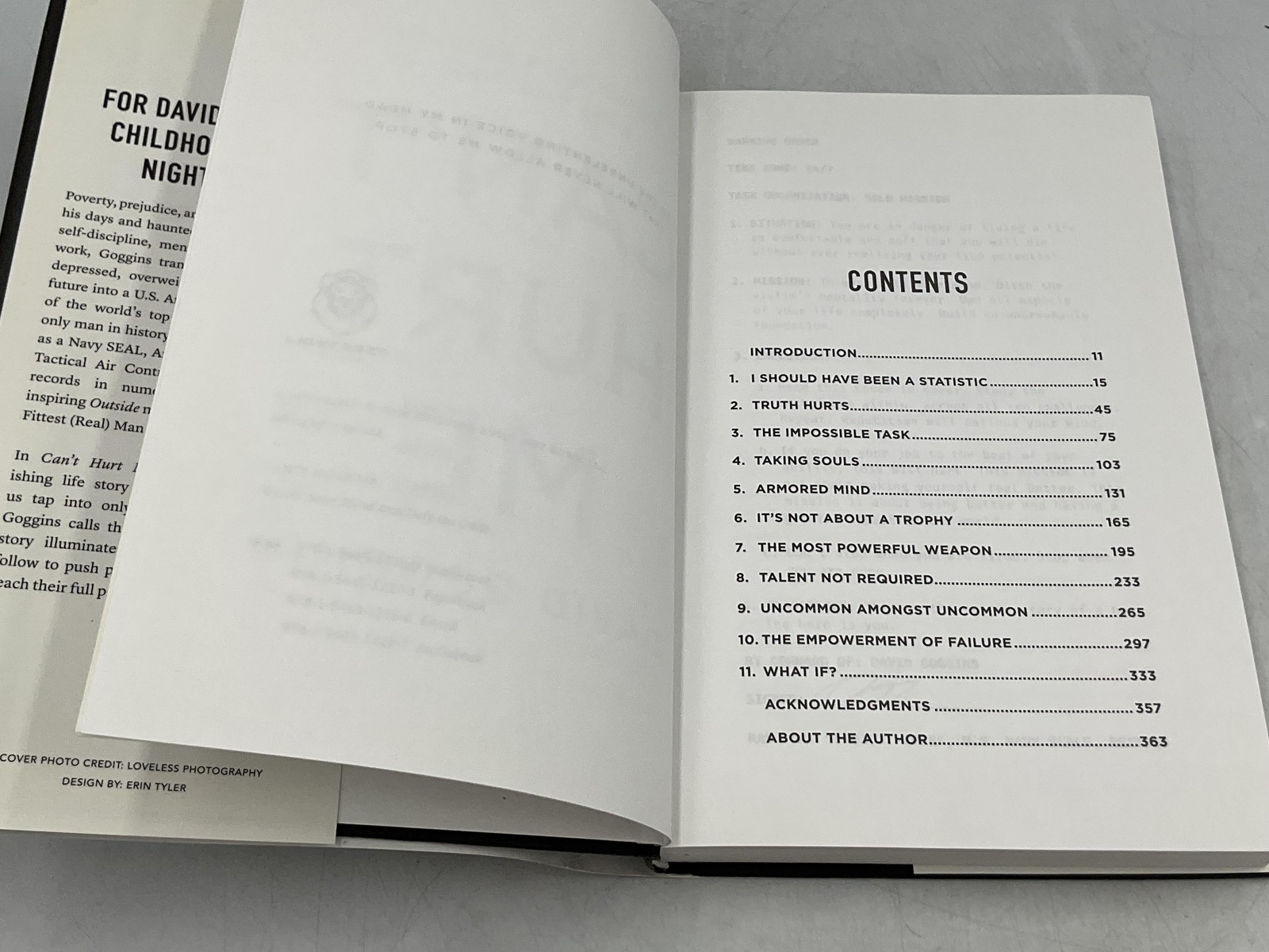 CAN’T HURT ME David Goggins 2018 Hardcover Lioncrest Publishing Dust Jacket