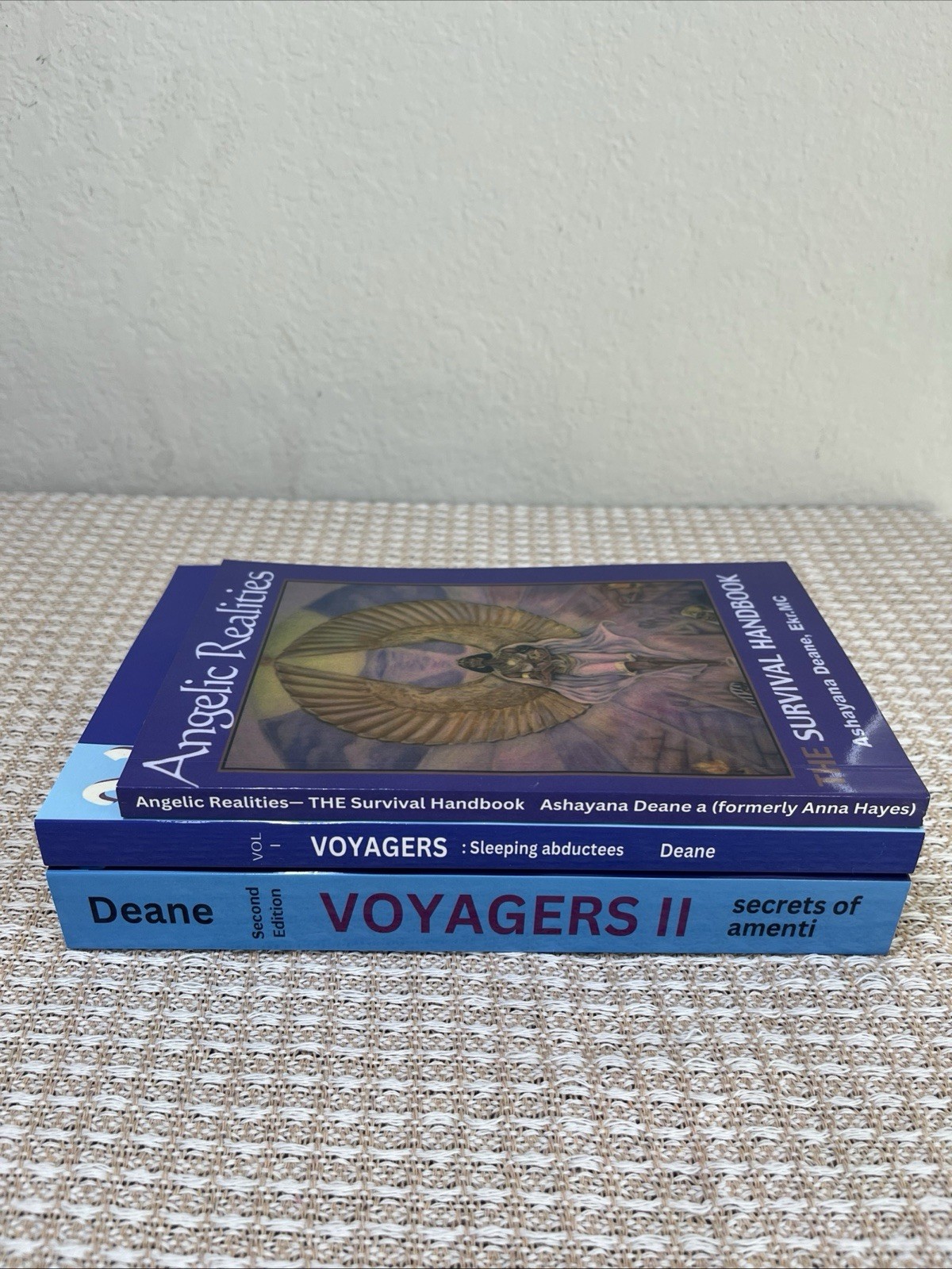 Voyagers Vol I 1 ,II 2 & Angelic Realities The Survival Handbook, Ashayana Deane