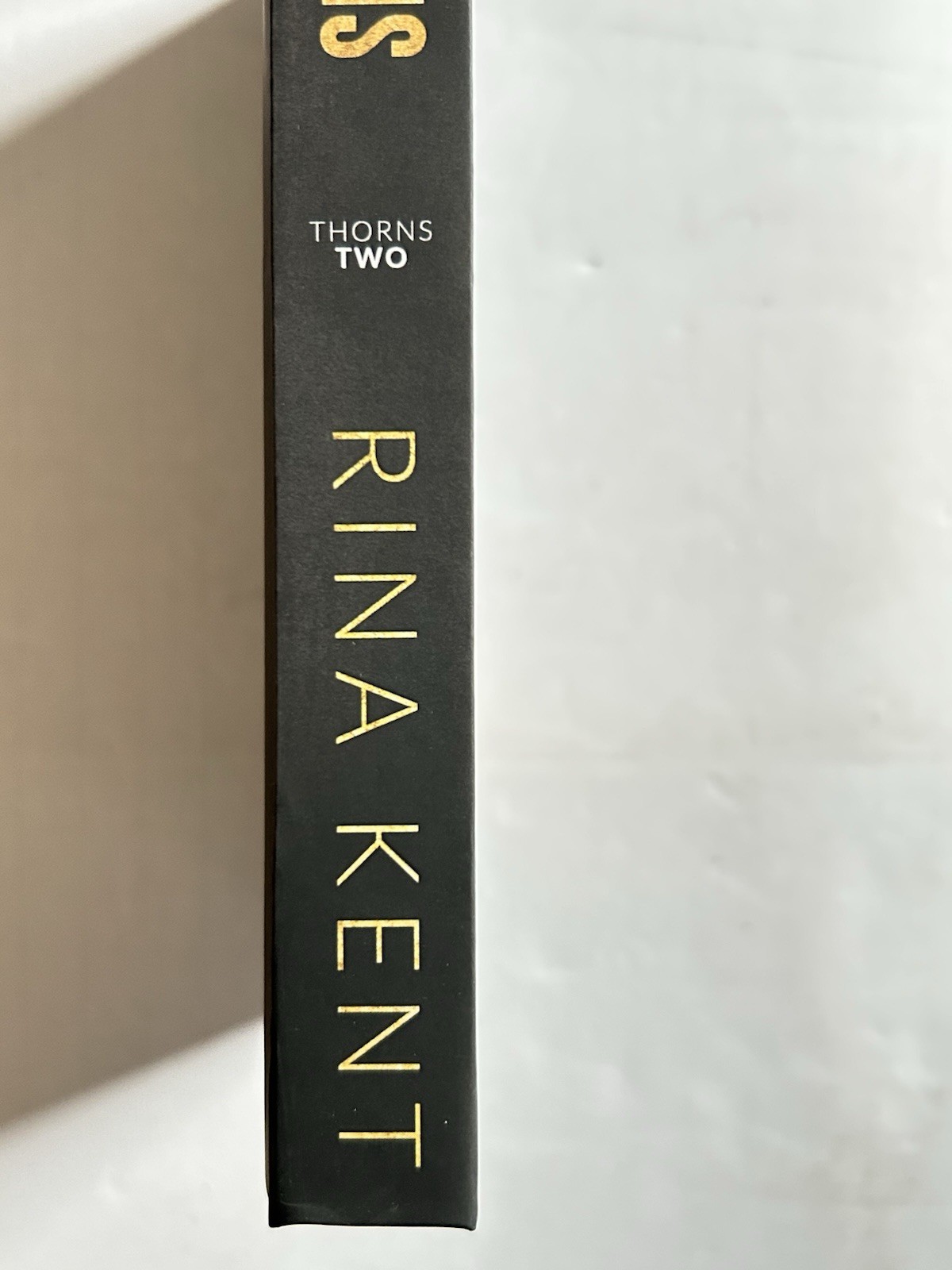 Black Thorns (Thorns Duet Book #2) by Rina Kent 2021 Model Hardback .. OOP