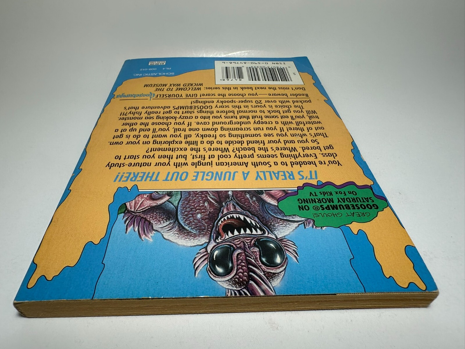 INVERTED ERROR 1st Print #11 Deep In the Jungle Of Doom Give Yourself Goosebumps