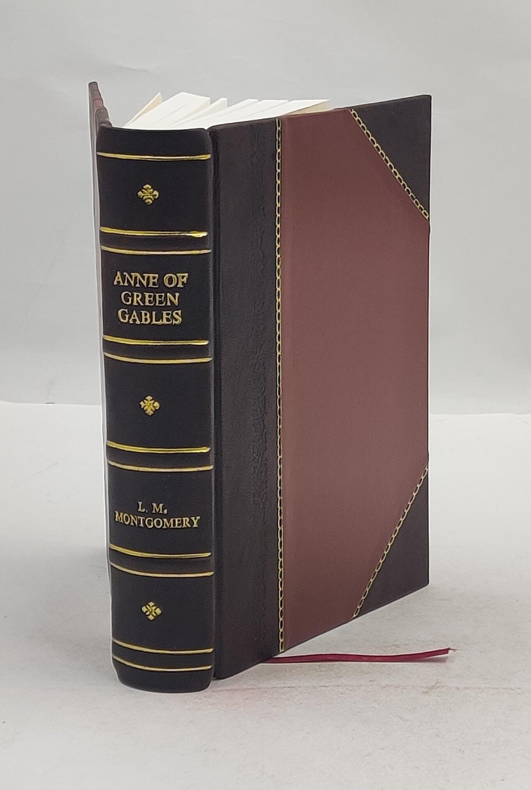Anne of Green Gables 1908 by L. M. Montgomery, M. A. Claus (Il [Leather Crafted]