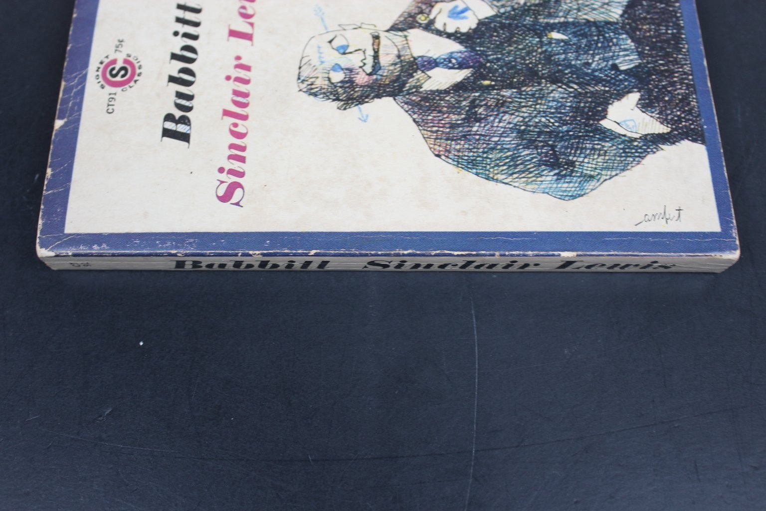 Babbitt Sinclair Lewis 1961 Signet Classic Vintage Paperback American PB