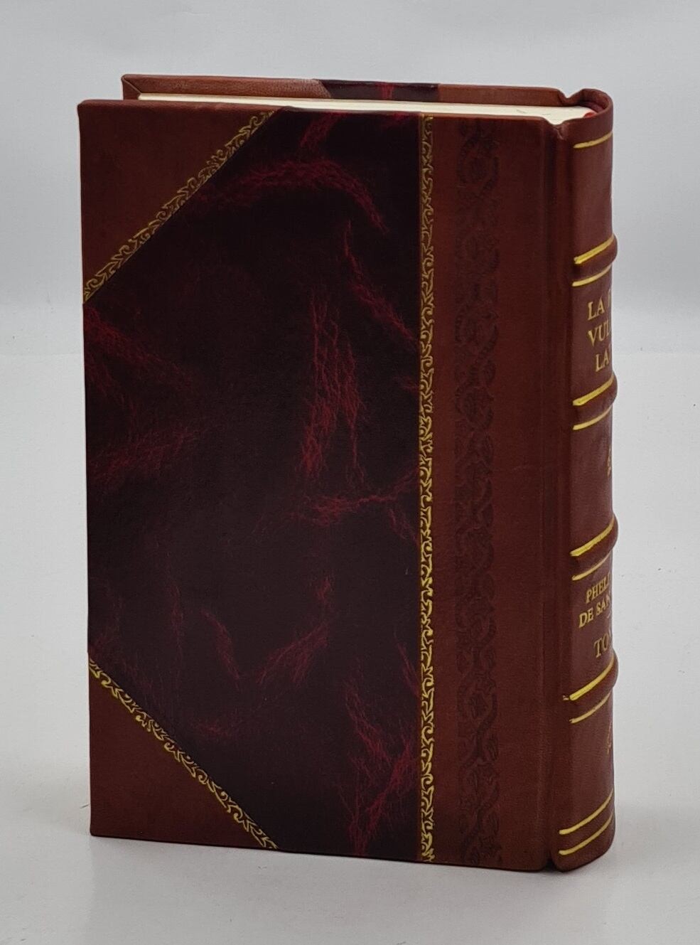 La Biblia Vulgata Latina Traducida en Espan?l, y anotada conform [Leather Bound]