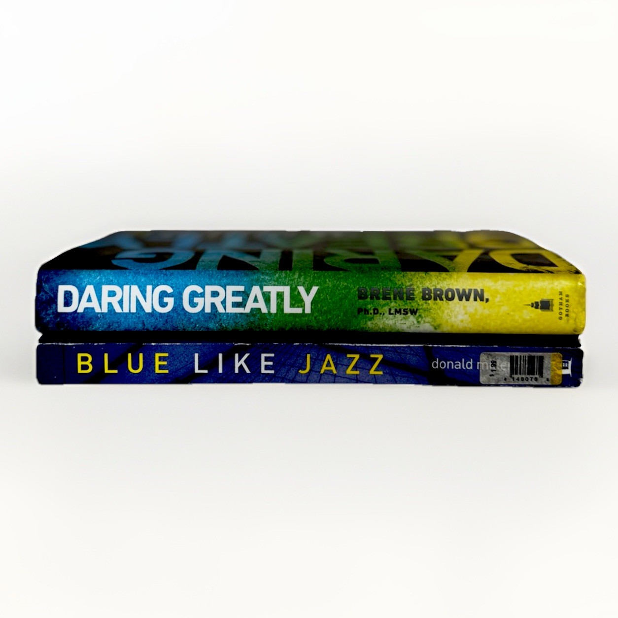 Hard Cov. Daring Greatly by Brene Brown/Blue Like Jazz by Donald Miller Paper Ba