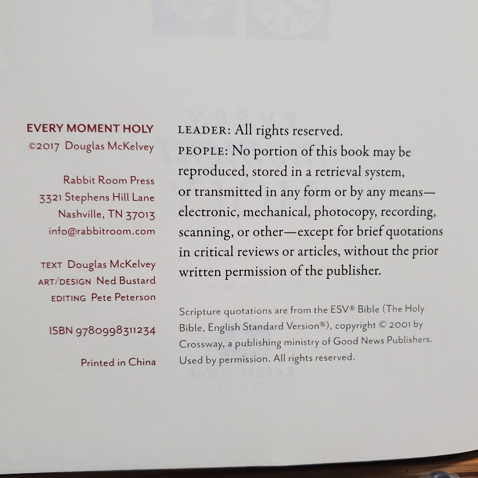 Every Moment Holy Volume 1 Liturgies & Prayers Douglas McKelv Leather Luxe Gilt