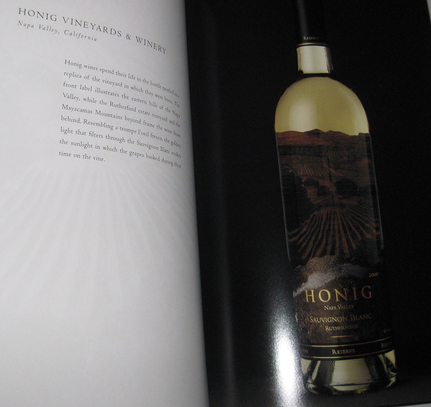 Icon Art of the Wine Label, 8.5 in. X 13.25 in., Signed, mint condition, ribbon