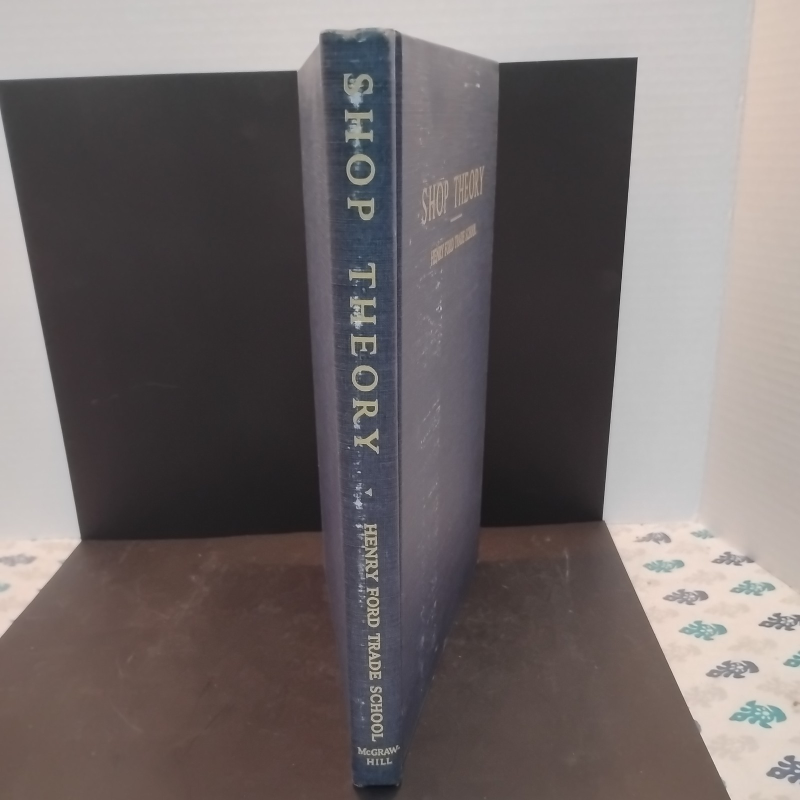 Vintage 1942 Shop Theory Revised Edition Henry Ford Trade School Hardcover Book