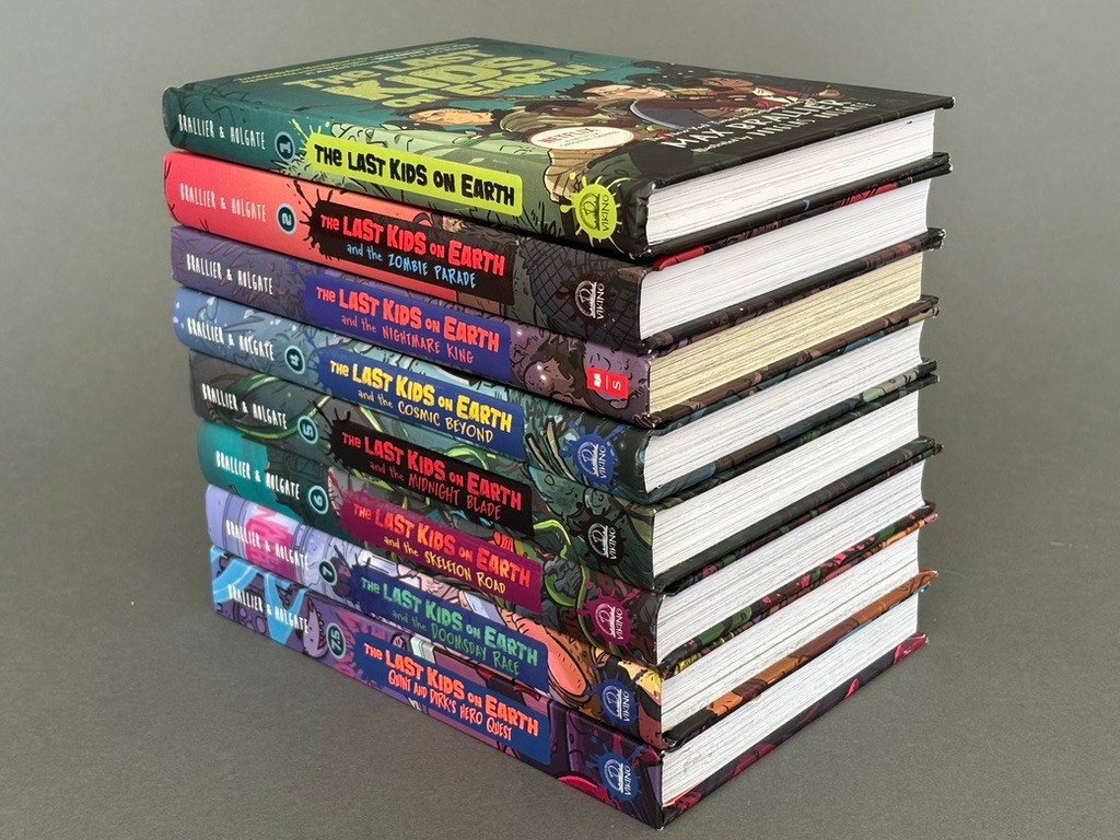 Lot of 8 ~The Last Kids on Earth~Max Brallier~#1, 2, 3, 4, 5, 6, 7, 7.5